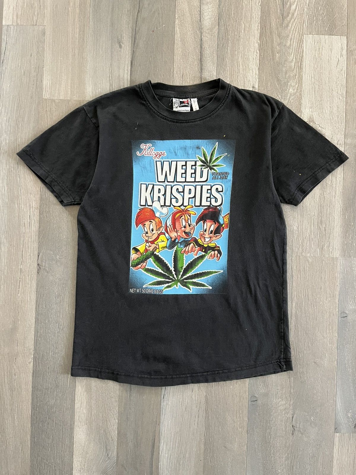 Vintage Vintage Weed Krispies Parody Tee Size US S / EU 44-46 / 1 - 1 Thumbnail