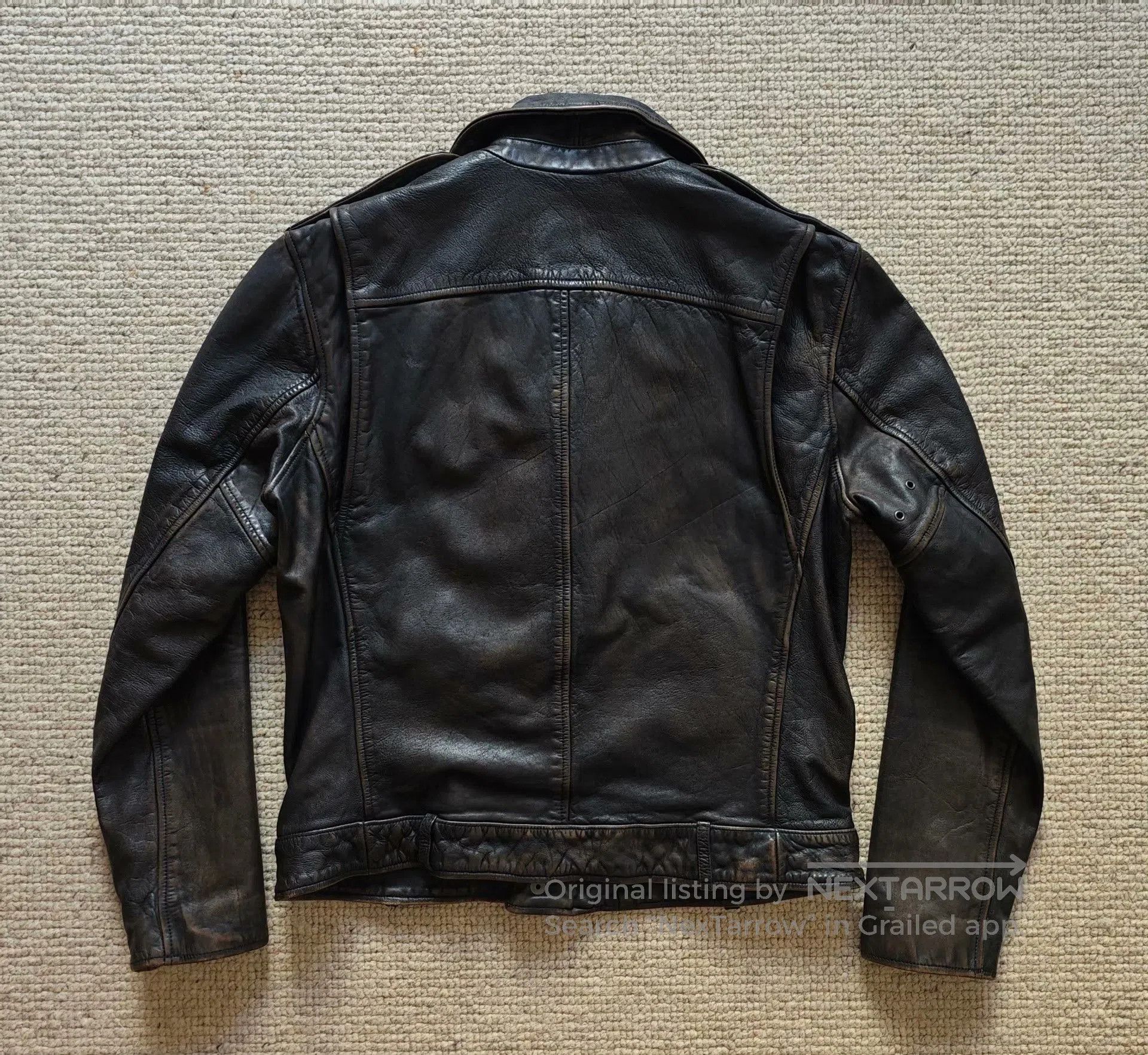 Polo Ralph Lauren Polo Ralph Lauren Men's Motorcycle Leather Jacket. Size US M / EU 48-50 / 2 - 6 Thumbnail