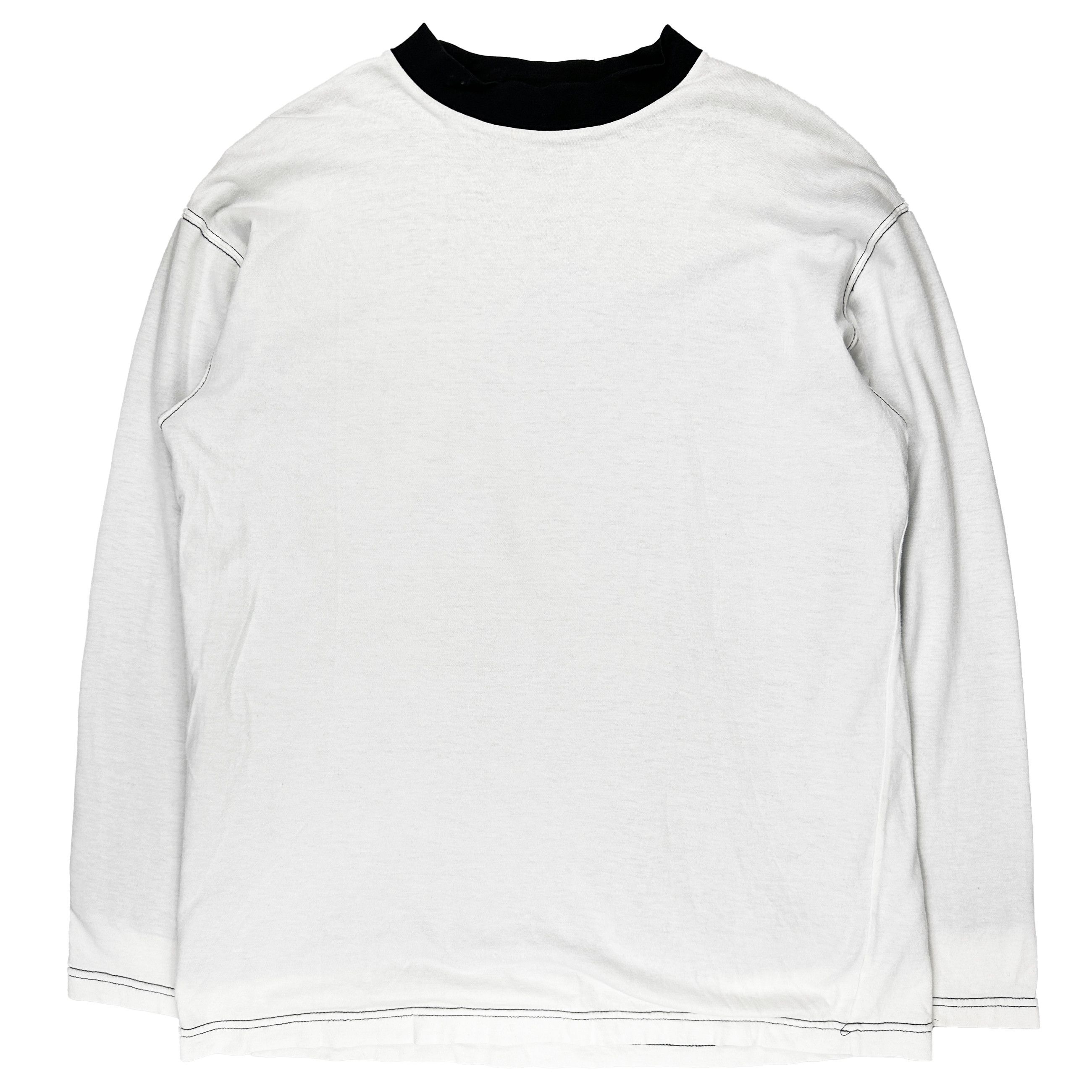 Comme des Garcons Homme Plus AD2001 Reversible Long Sleeve Logo Shirt Size US M / EU 48-50 / 2 - 2 Thumbnail