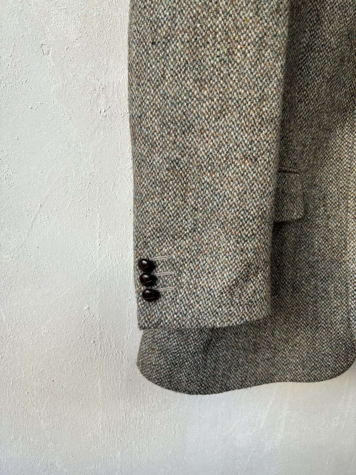 Harris Tweed Vintage 80s Harris Tweed Blazer Size 42R - 6 Thumbnail