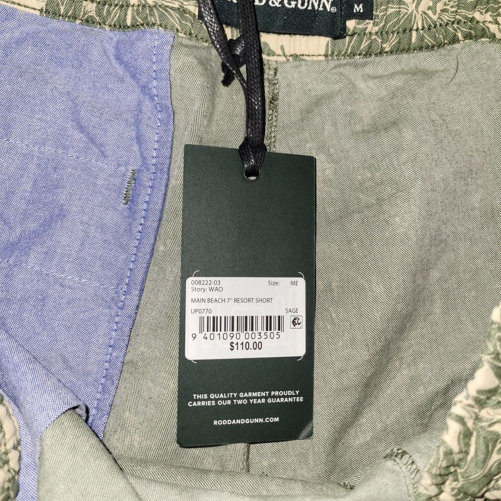 Rodd & Gunn Rodd And Gunn Main Beach 7" Resiet Shorts Size Medium Men's Size US 29 - 8 Thumbnail
