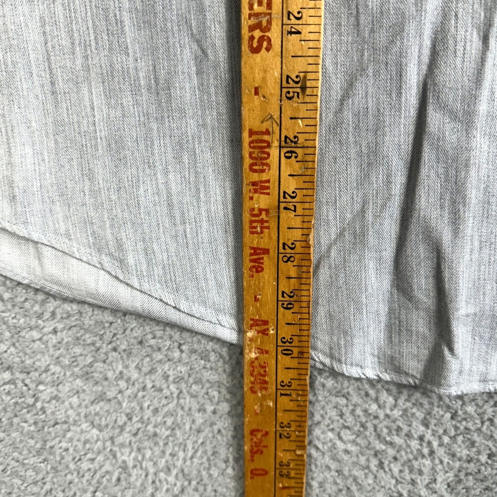 Cremieux Cremieux Shirt Button Up Mens 2XL Gray Classic Long Sleeve Casual Authentic EUC Size US XXL / EU 58 / 5 - 7 Thumbnail