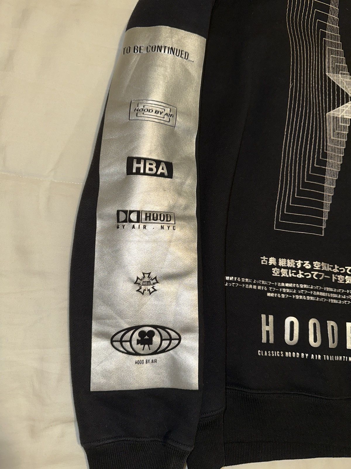 Hood By Air Reflective Logo HBA Crew Neck Size US S / EU 44-46 / 1 - 2 Thumbnail
