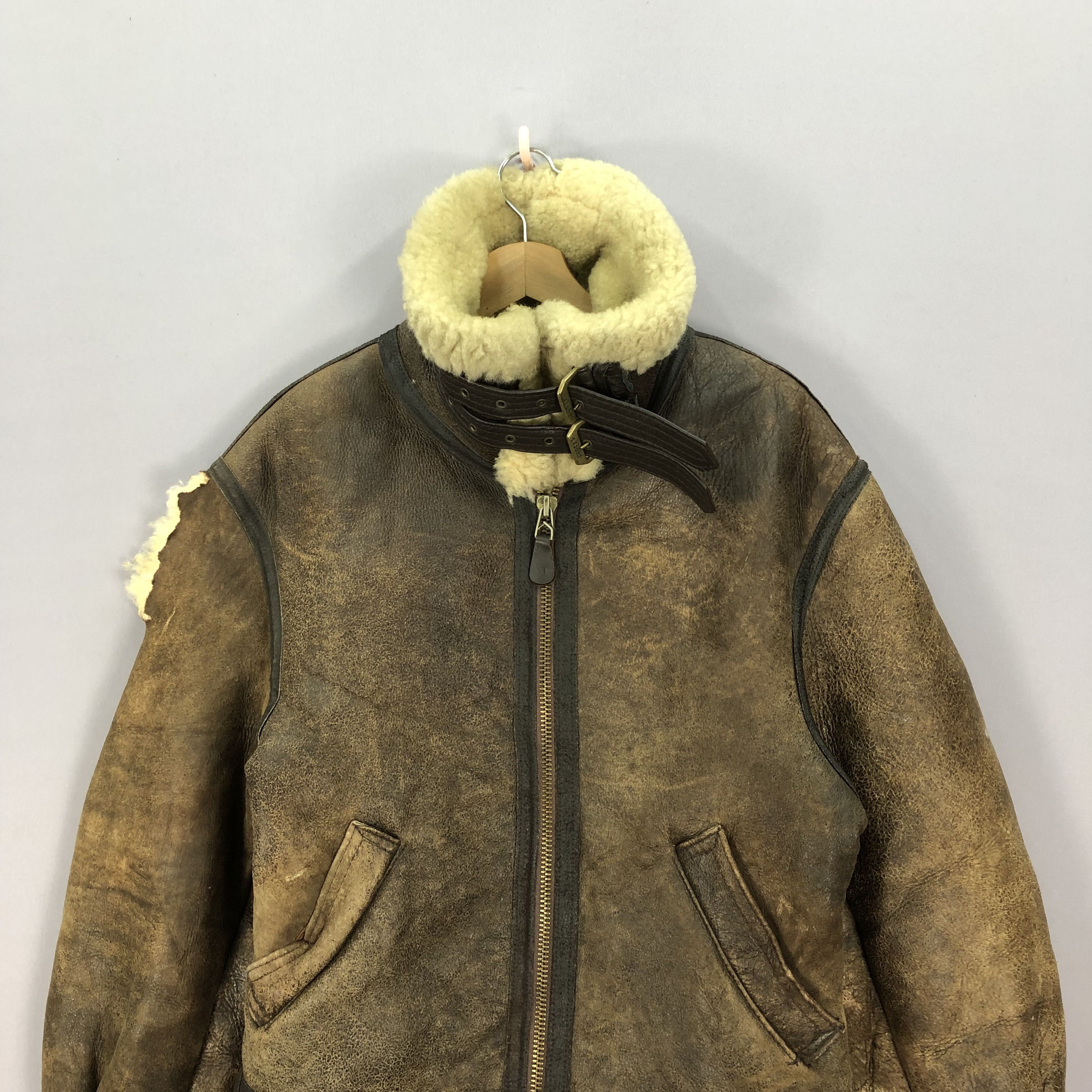 Avirex Vintage 70s Avirex Suede Hi Speed Low Flight Jackets Size US M / EU 48-50 / 2 - 4 Thumbnail
