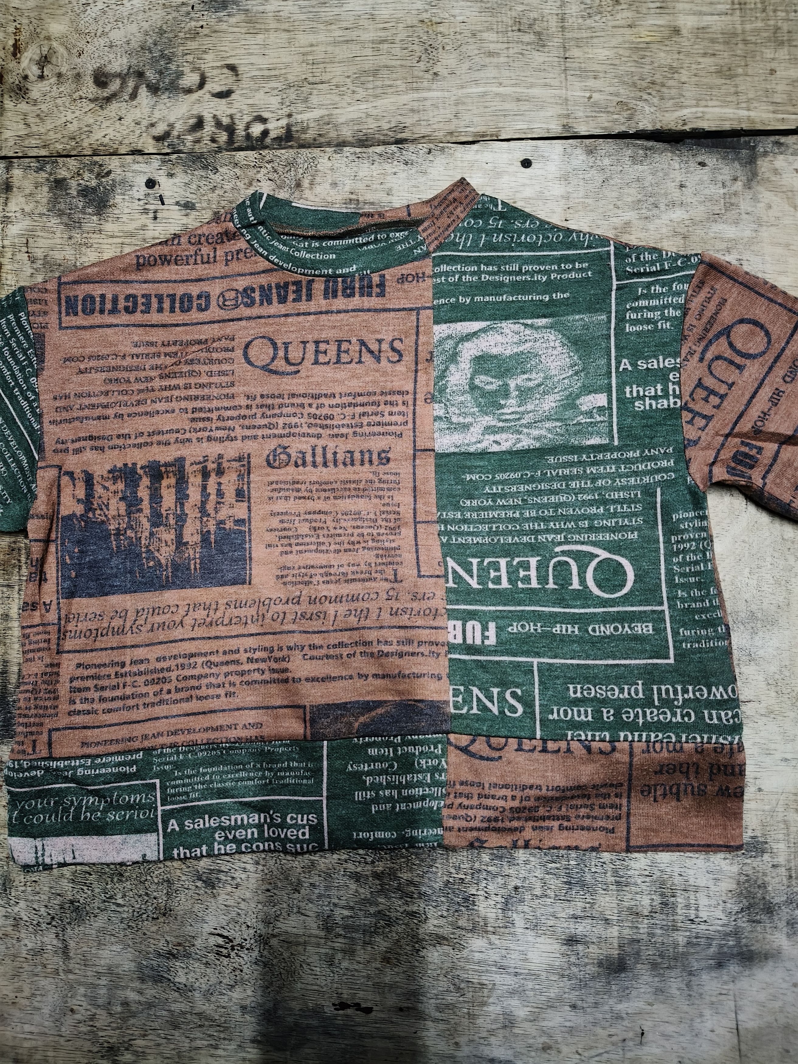 Japanese Brand La Que Serra Cropped Paper Design Size M / US 6-8 / IT 42-44 - 5 Thumbnail