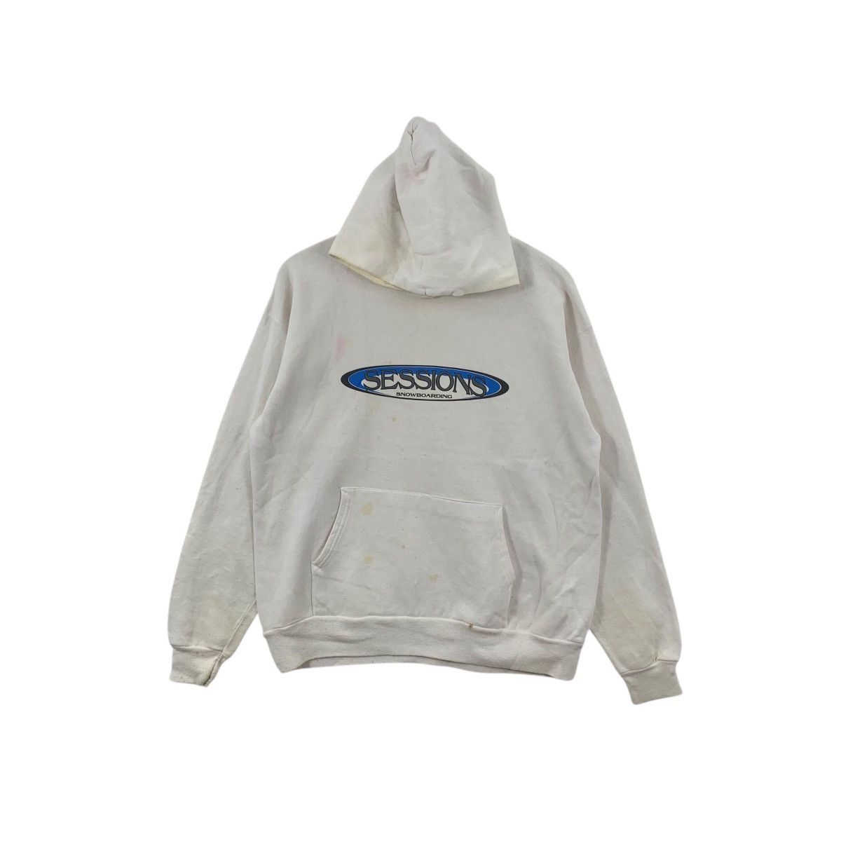 Sessions Vintage 90’ SESSIONS SNOWBOARDING SKATEBOARD Hoodie Size US L / EU 52-54 / 3 - 1 Thumbnail
