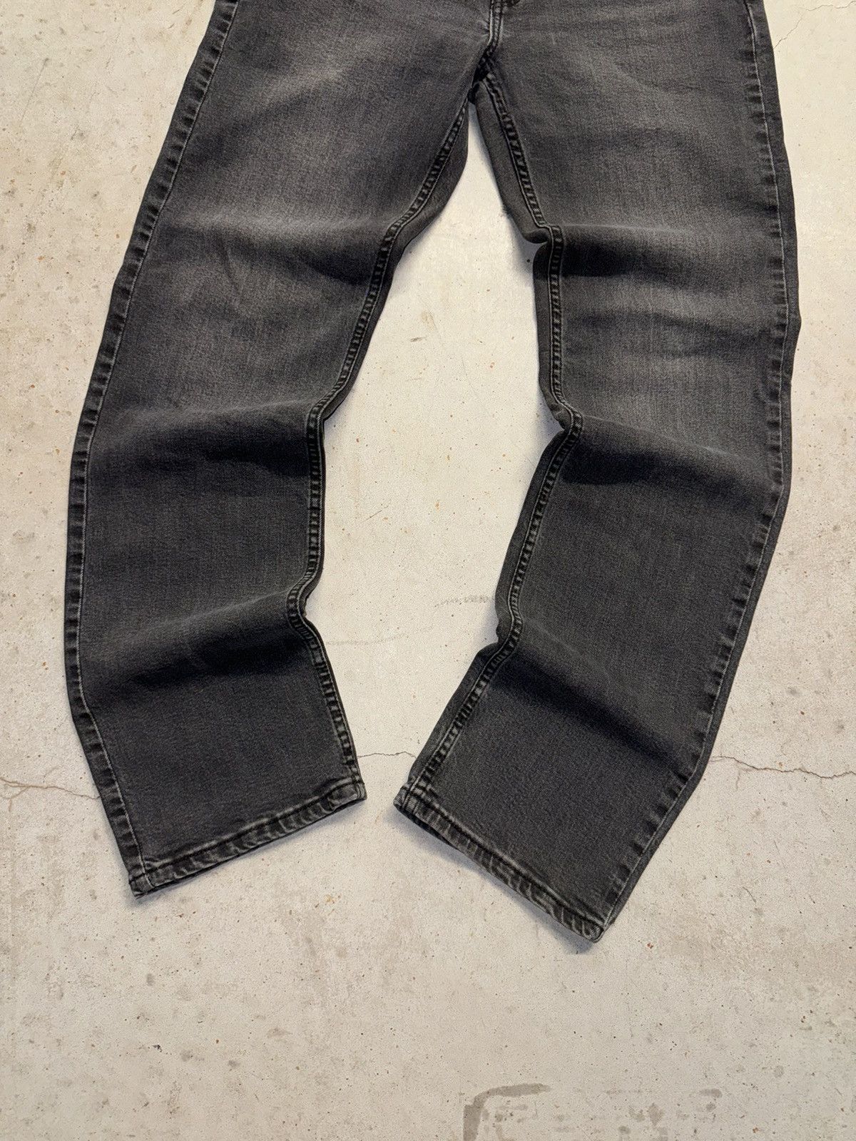 Levi's Crazy Vintage 90s Levi’s Jeans Faded Black Denim Size US 33 - 5 Thumbnail