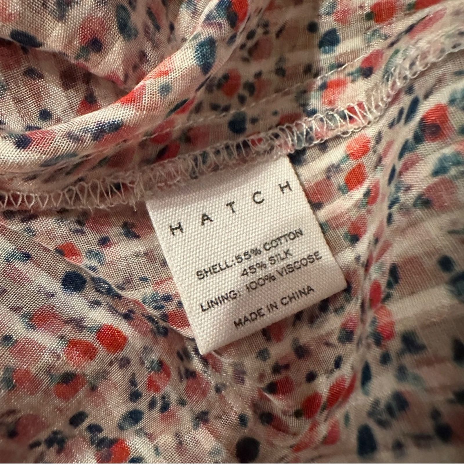 Other Hatch Maternity Margarette Floral Short Sleeve Midi Dress Size S / US 4 / IT 40 - 7 Thumbnail