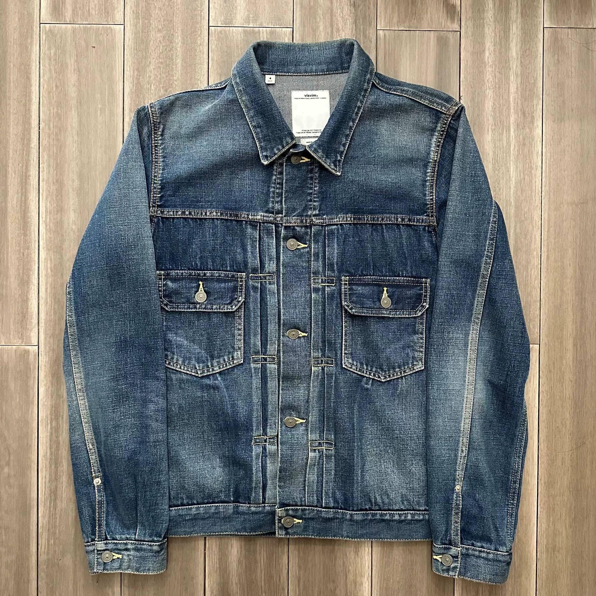 Visvim visvim 16AW 101 JKT Denim Jacket Size US XL / EU 56 / 4 - 1 Thumbnail