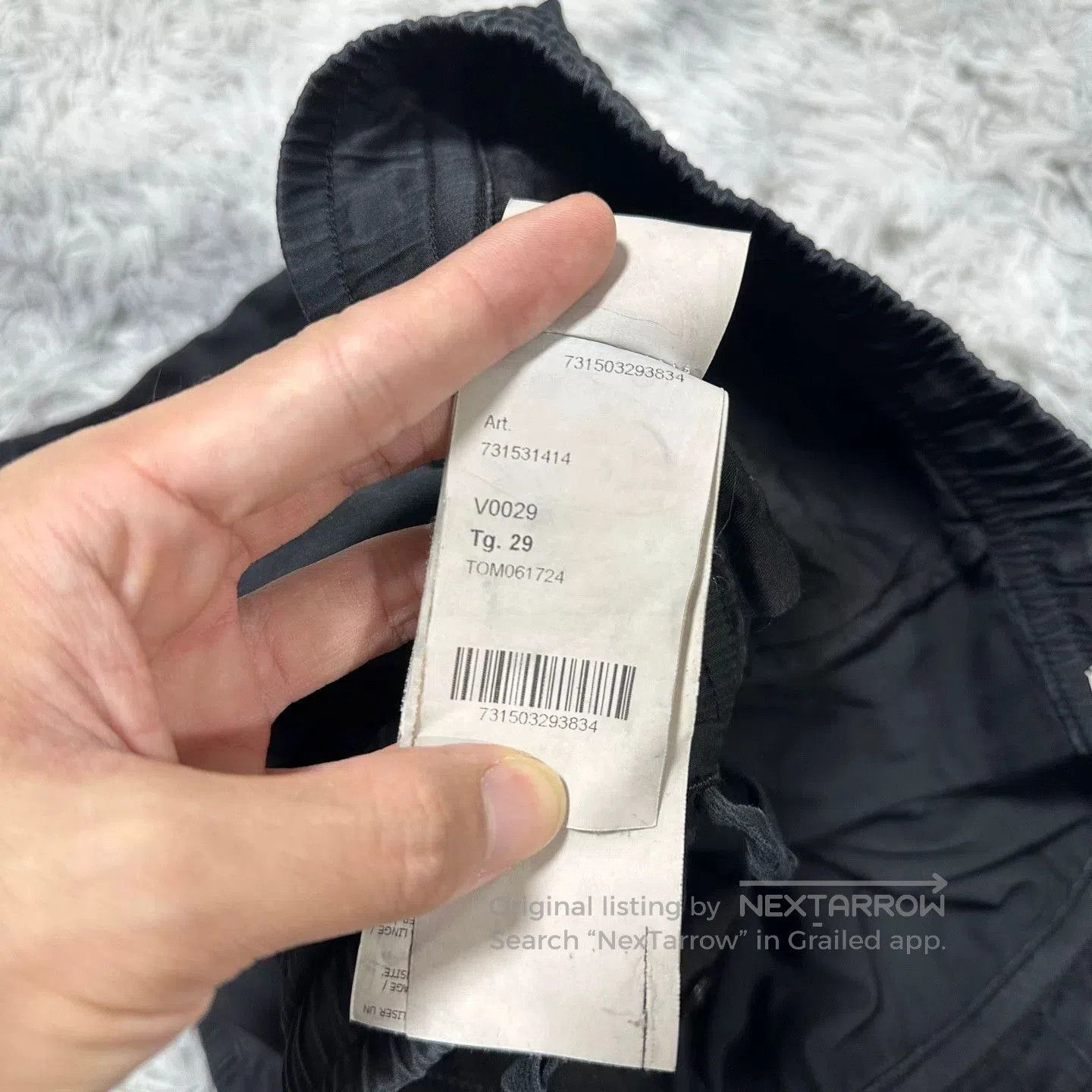 Stone Island stone island black work pants W29 size. Size US 29 - 6 Thumbnail