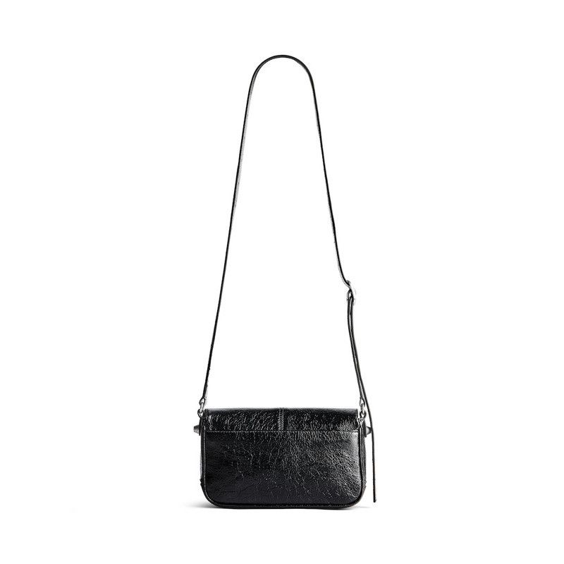 Balenciaga o1tr1nto0126 Size: OS / Le Cagole Mini Flap Bag in Black Size ONE SIZE - 2 Thumbnail