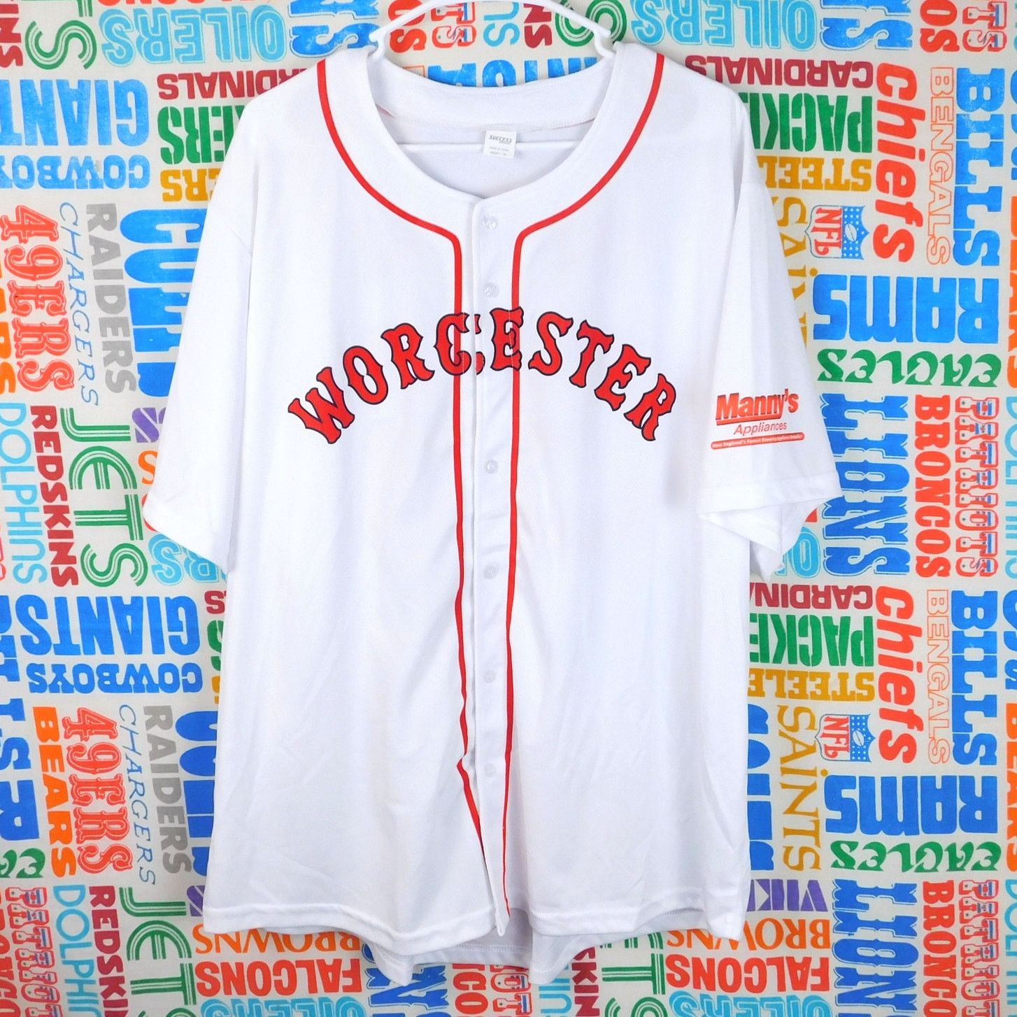 MLB Worcester Red Sox Kristian Campbell Jersey Size XL Promo Size US XL / EU 56 / 4 - 1 Thumbnail