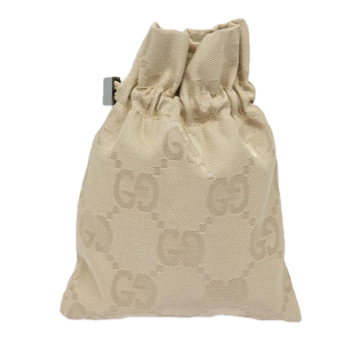 Gucci Gg Canvas Beige Canvas Clutch Bag (Pre-Owned) Size ONE SIZE - 1 Thumbnail