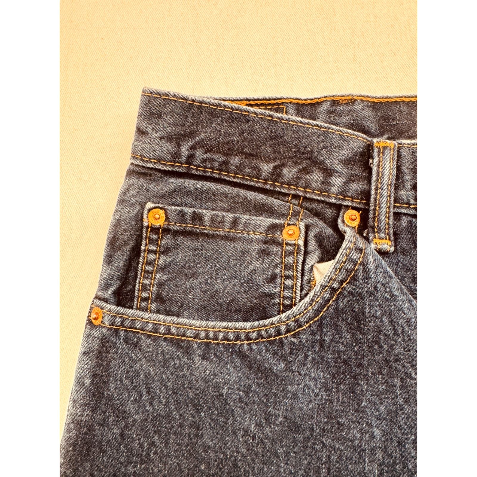 Levi's Levi's 517 Jeans Mens Blue Bootcut 40x32 Cotton 5-Pocket Denim Regular 100% Cotton 40x32 Mens Clothing Size US 40 / EU 56 - 4 Thumbnail