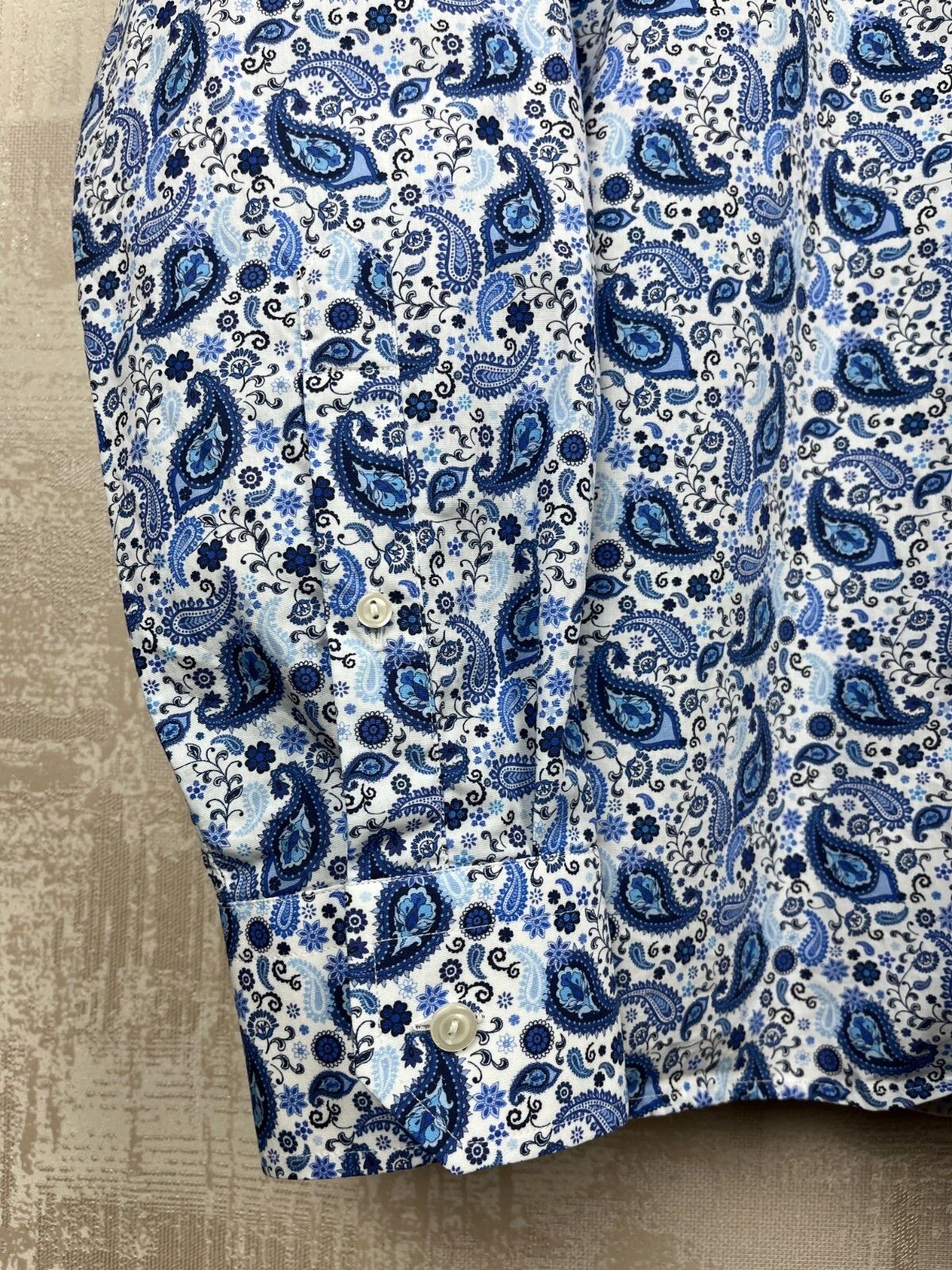 Eton Eton Paisley Formal Long Sleeve Shirt Slim Size US M / EU 48-50 / 2 - 9 Thumbnail