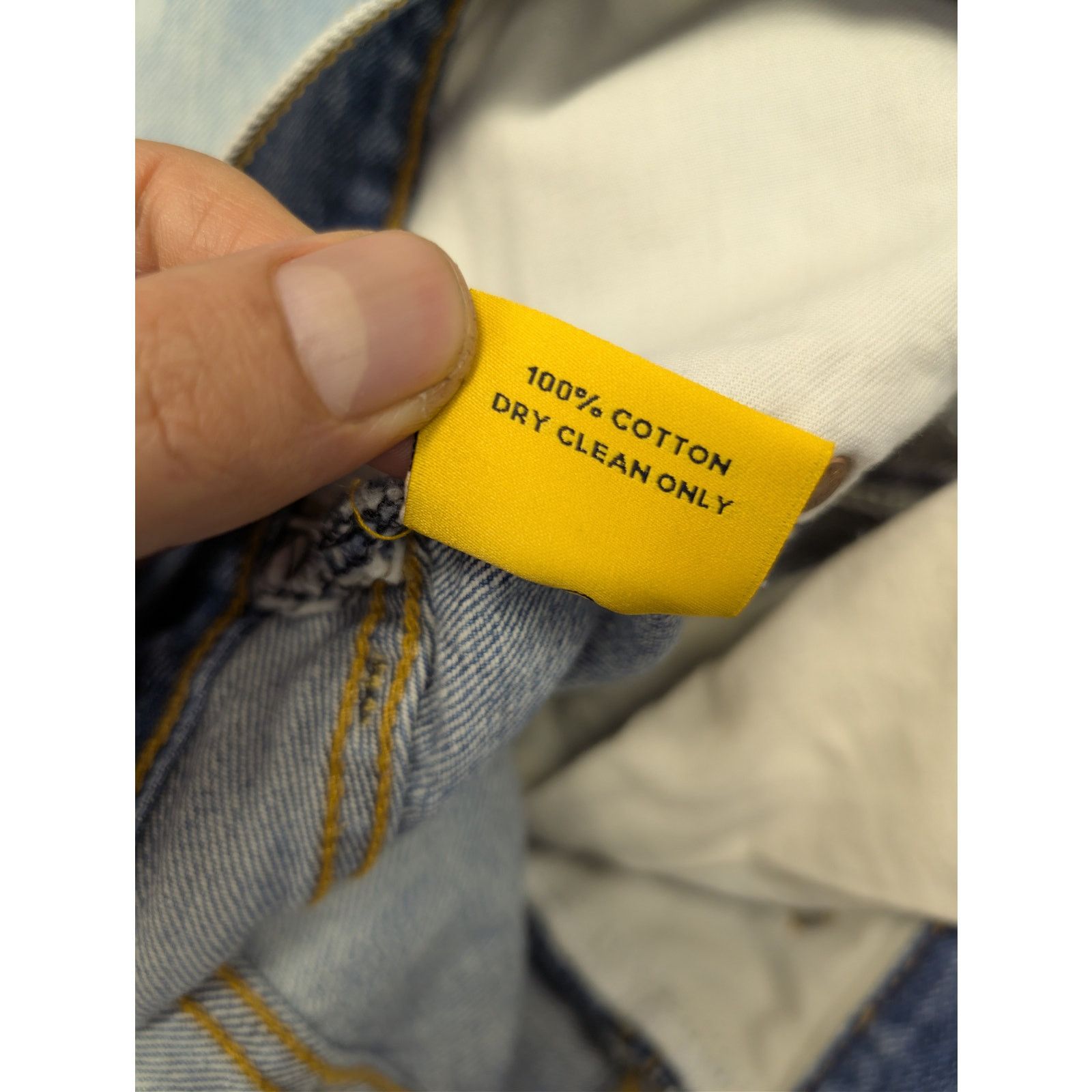 Gallery Dept. o1rshd1 Ken slim-fit paneled distressed denim jeans in blue Size US 36 / EU 52 - 21 Thumbnail