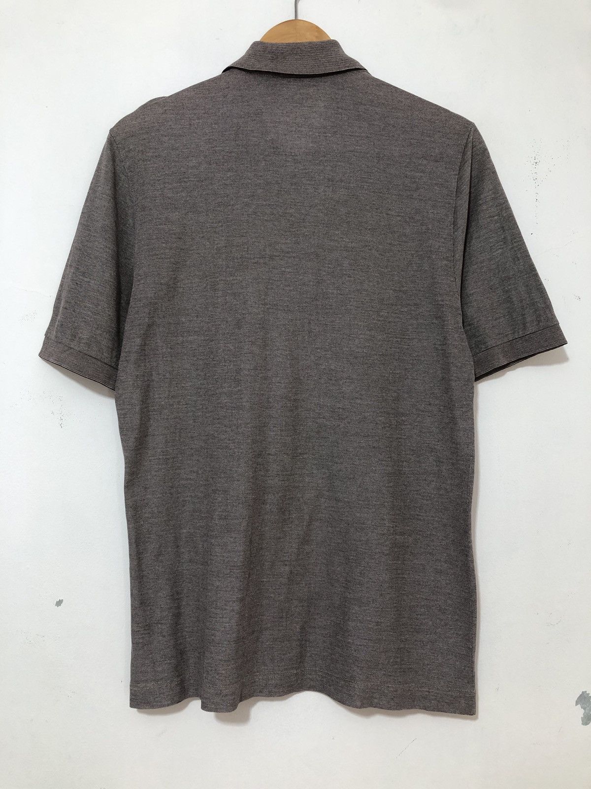 Salvatore Ferragamo Salvatore Ferragamo Half Zip T-Shirt Size US L / EU 52-54 / 3 - 3 Thumbnail