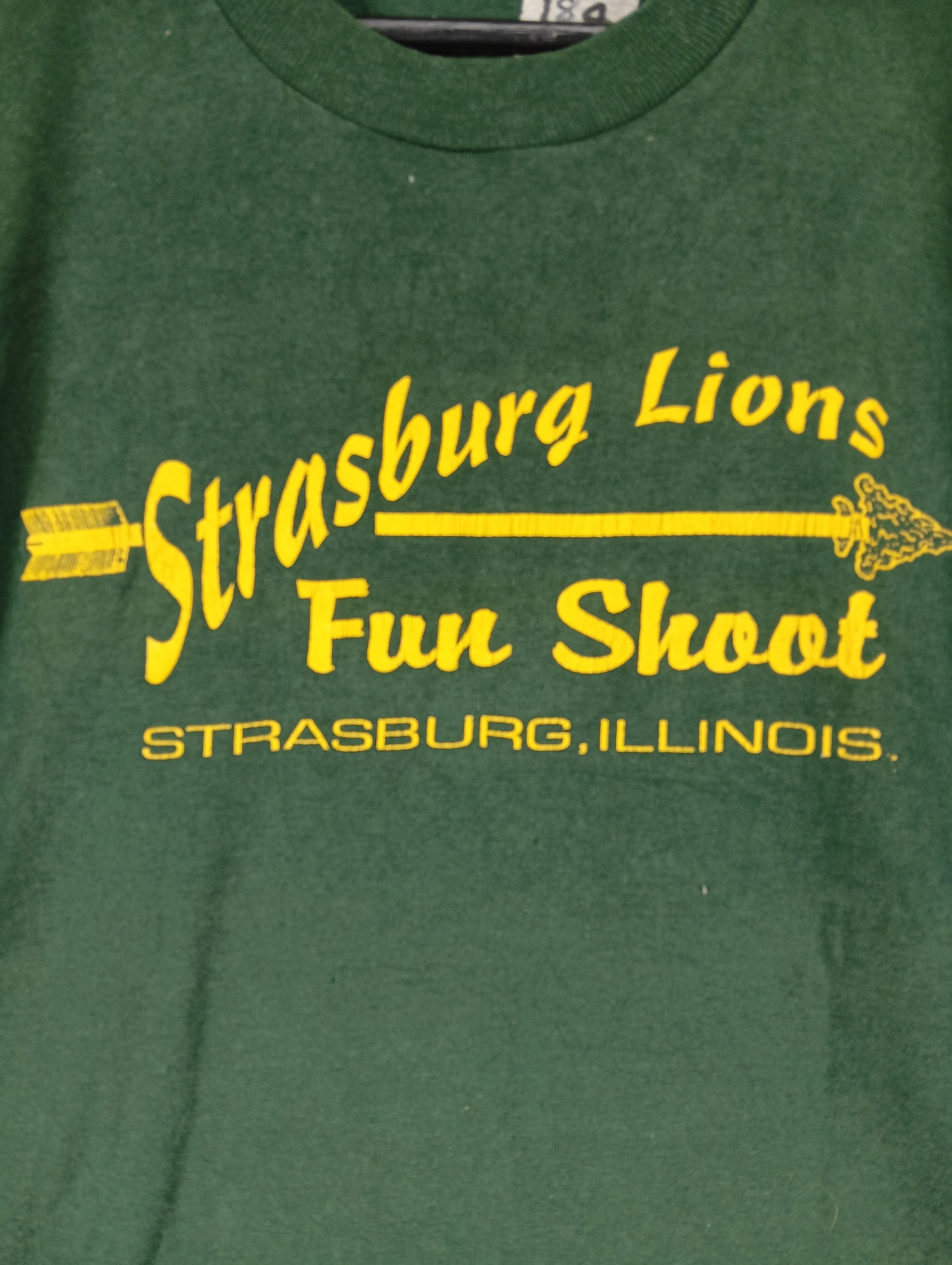 Fruit Of The Loom × Vintage straburg lions fun shoot vintage tee Size US L / EU 52-54 / 3 - 2 Thumbnail