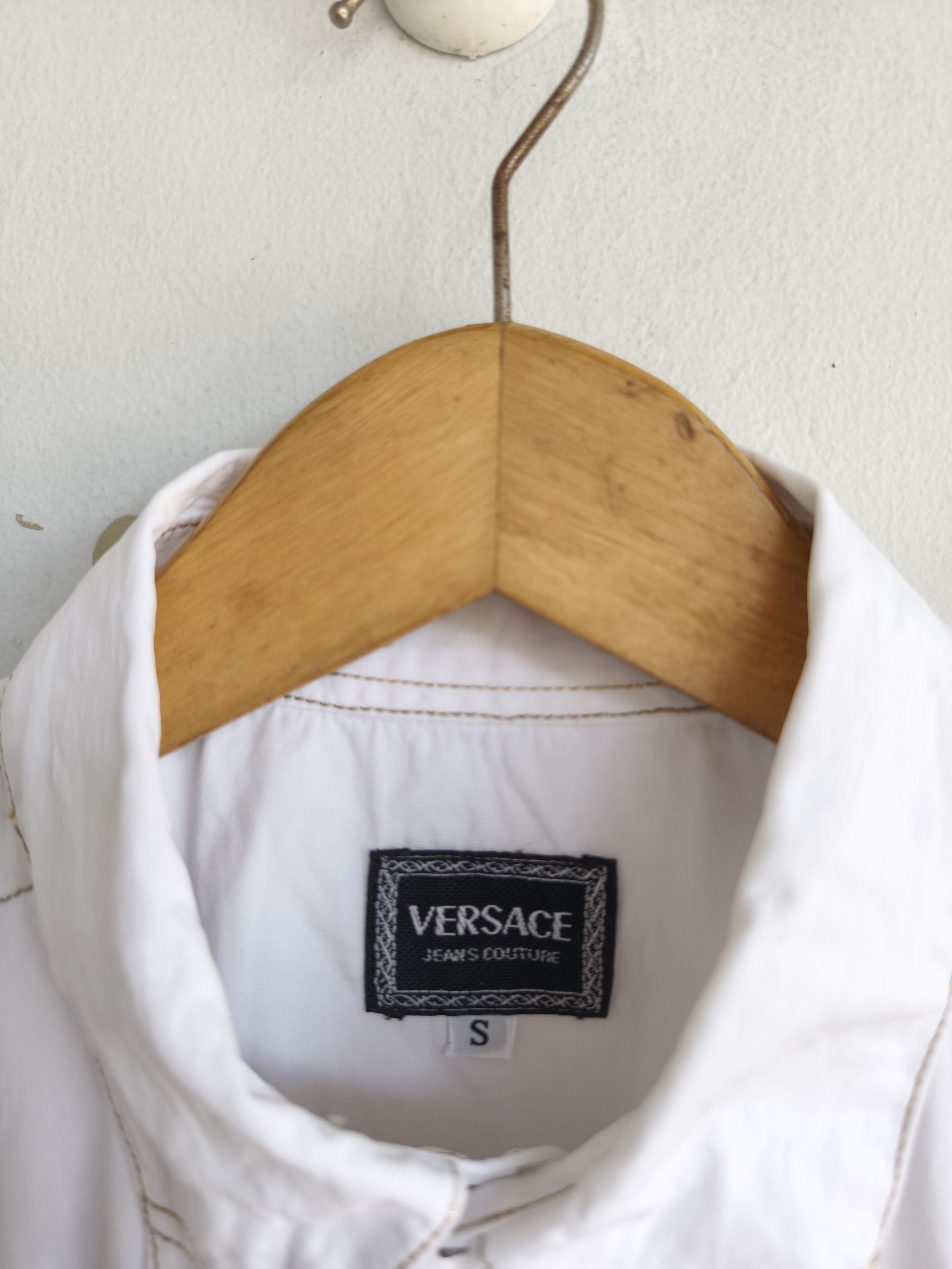 Versace × Versace Jeans Couture Versace jeans couture Sleeve less button up shirt Size US XL / EU 56 / 4 - 7 Thumbnail