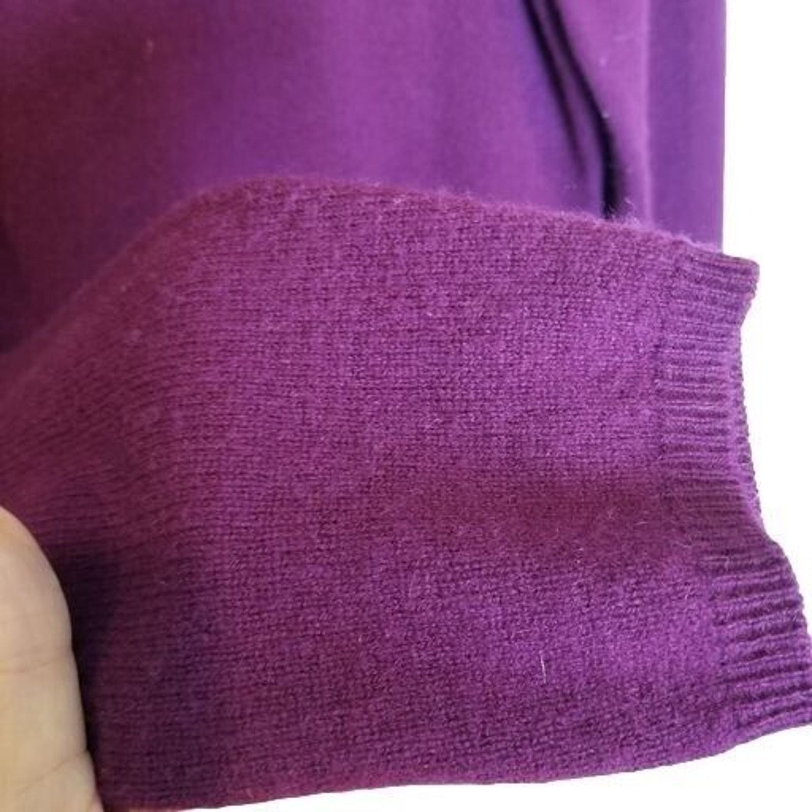 Class Club Charter Club Womens Cashmere Sweater Sz M Classic Preppy Ivy Size M / US 6-8 / IT 42-44 - 4 Thumbnail