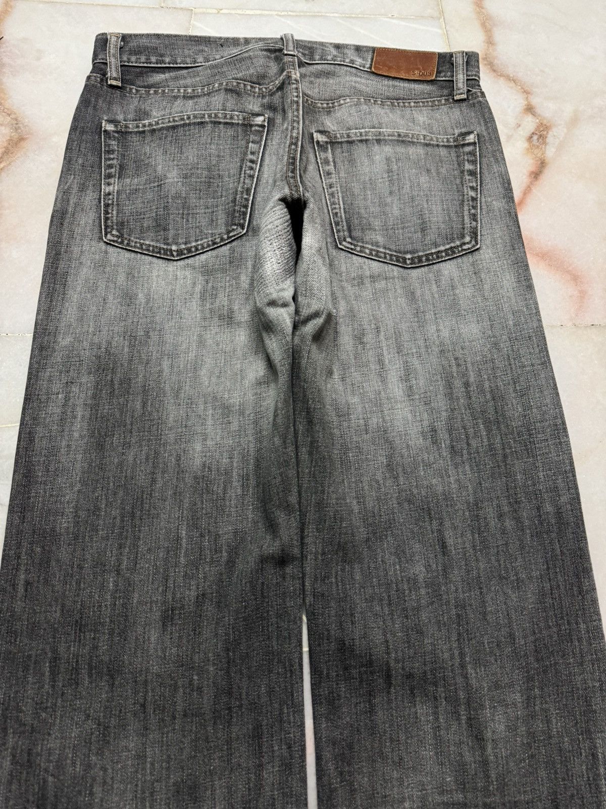 Uniqlo 💥THRASHED💥90's UNIQLO EASY FIT STRAIGHT NICE FADING DISTRESS Size US 31 - 14 Thumbnail
