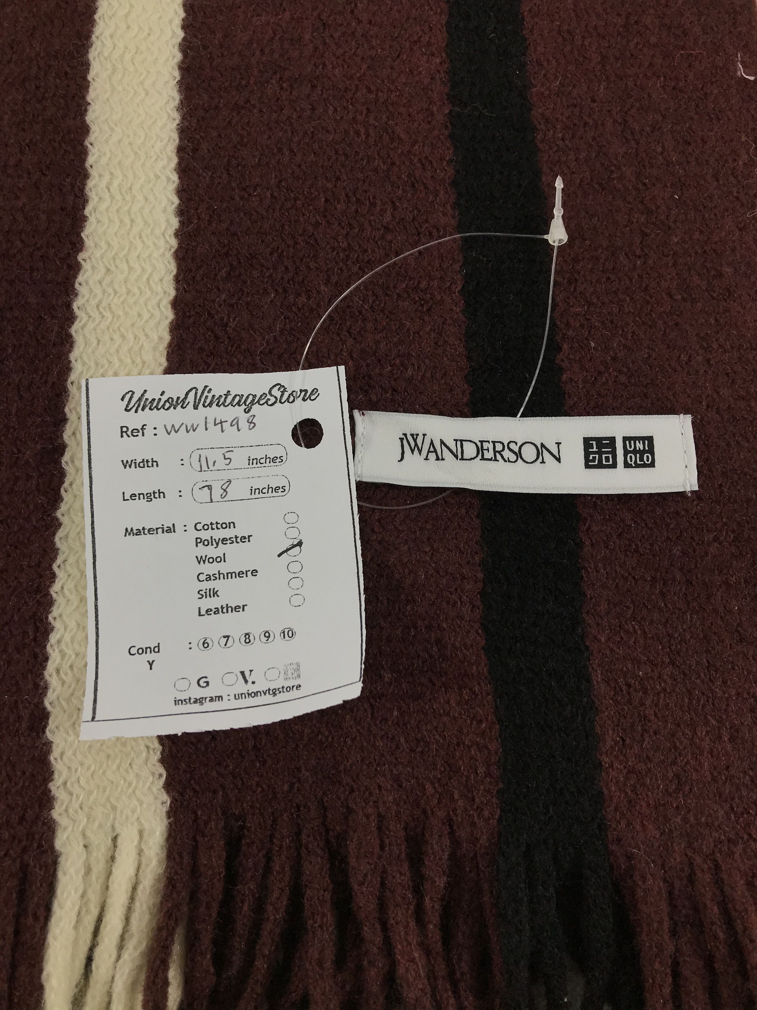 JW Anderson J.W.Anderson Scarf / Muffler / Neckwear - WW1498 Size ONE SIZE - 4 Thumbnail