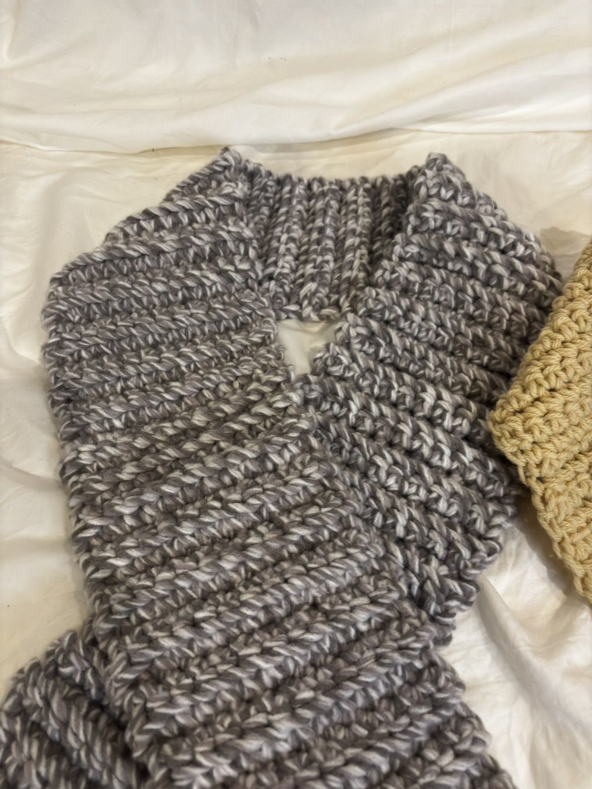 Other 2 hand knit Scarves.wm301 Size ONE SIZE - 2 Thumbnail