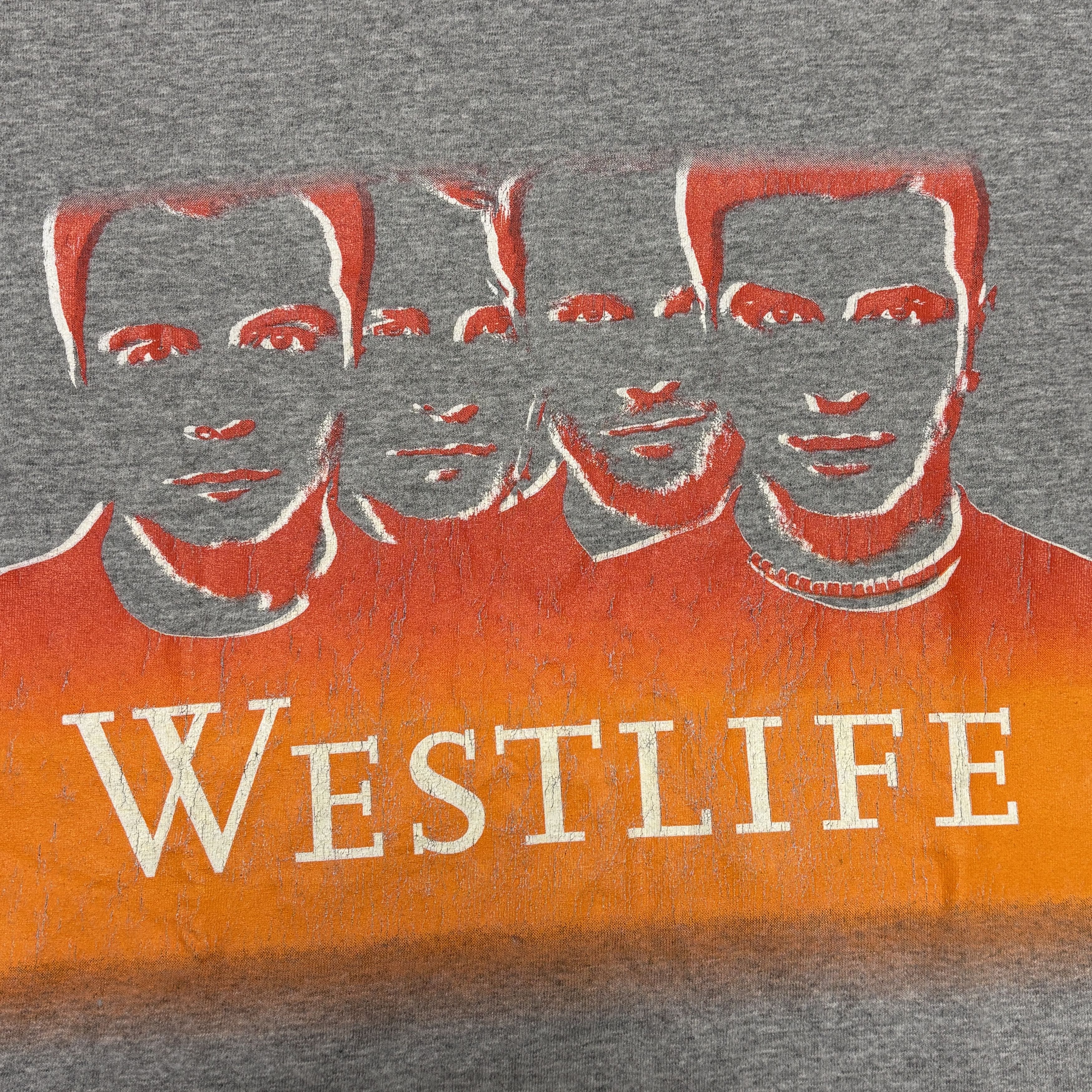Band Tees × Vintage Vintage Westlife Shirt 00s Vintage Band Tees Backstreet Boys Size US M / EU 48-50 / 2 - 5 Thumbnail