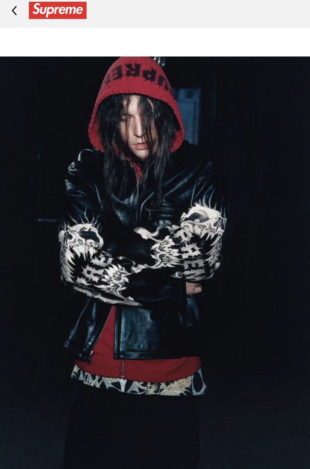 Supreme × Yohji Yamamoto Supreme/Y's (Yohji Yamamoto) Zip Up