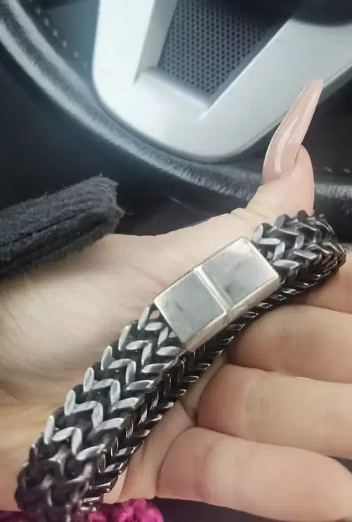 Other Stainless Steel Chain Men Bracelet Punk Vintage Wristband Size ONE SIZE - 3 Thumbnail
