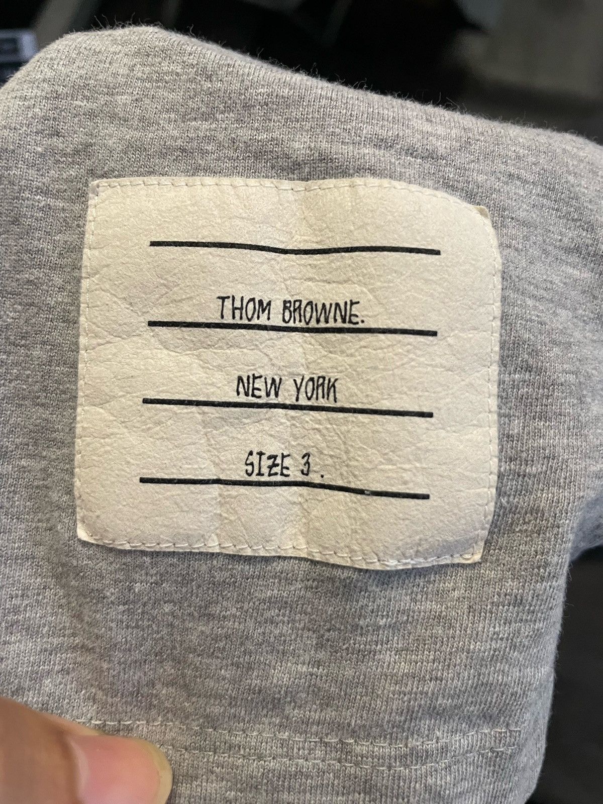 Thom Browne Thom Browne Logo Patch Short-Sleeves Tee Size US M / EU 48-50 / 2 - 10 Thumbnail