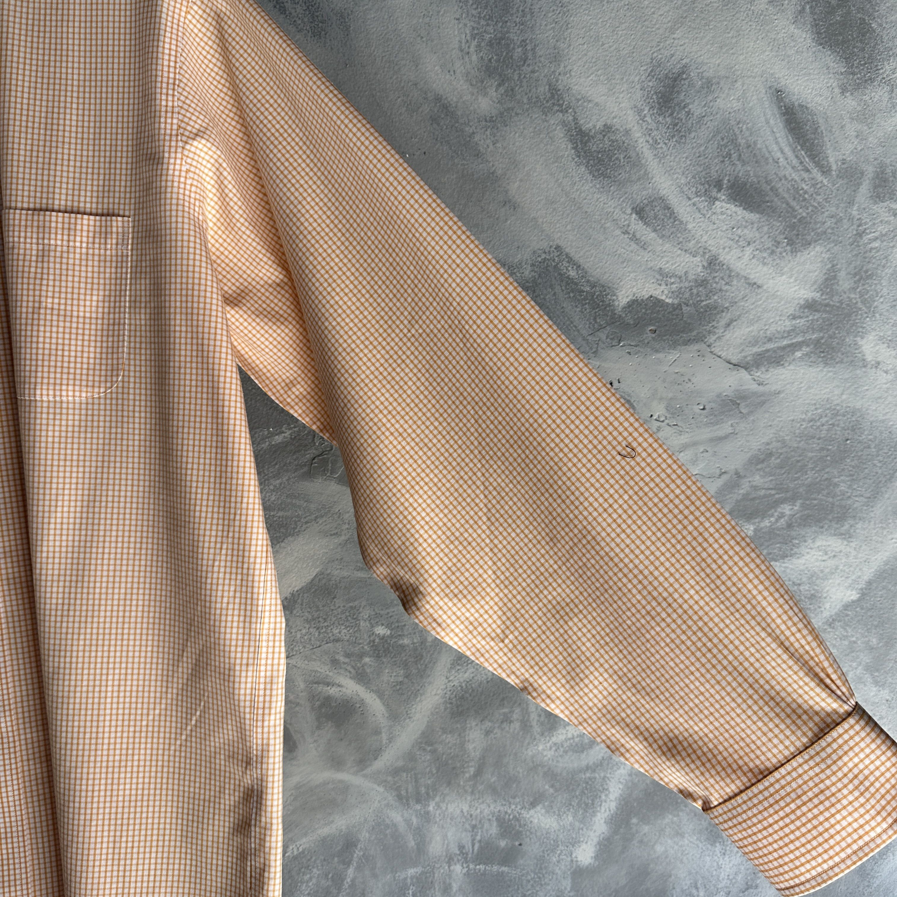Brooks Brothers Brooks Brothers Button Down Shirt 16-35 Large Peach Gingham Size US L / EU 52-54 / 3 - 3 Thumbnail
