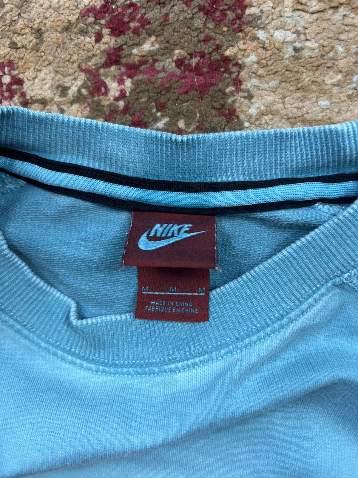 Nike × Vintage 90’s NIKE RETRO CREWNECK Y2K SWOOSH LOGO Size US M / EU 48-50 / 2 - 3 Thumbnail