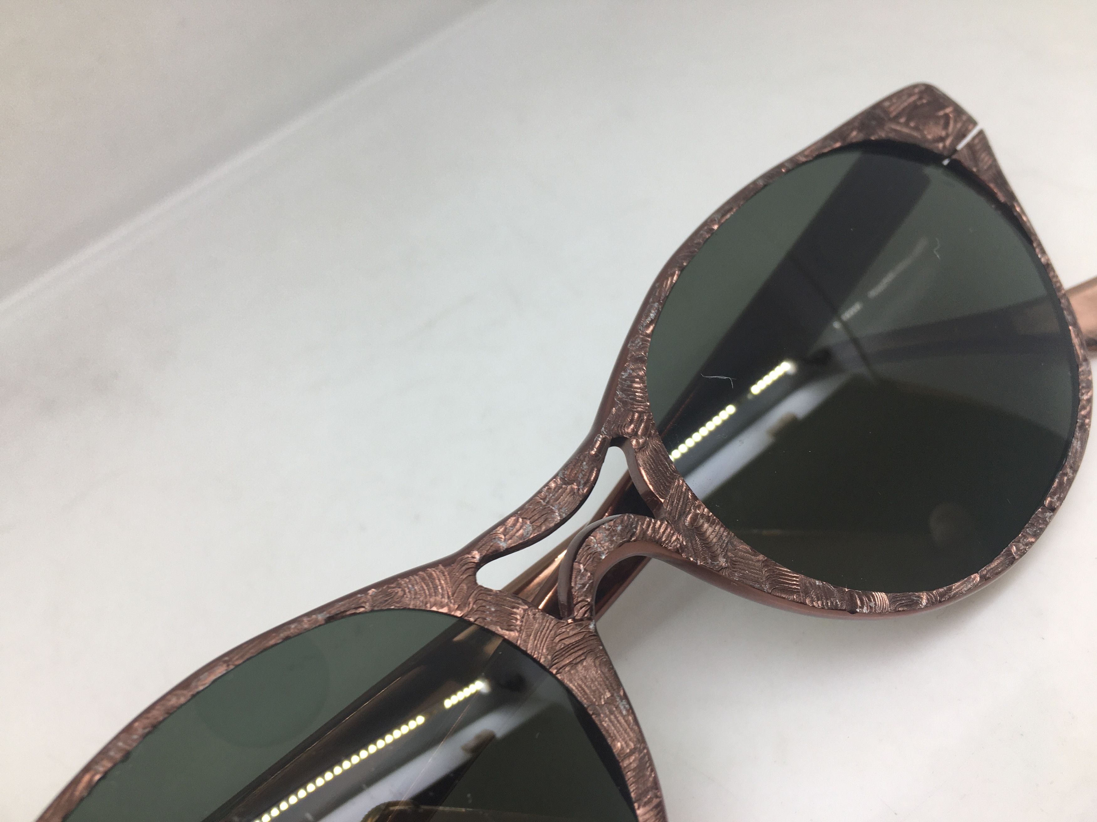 Vintage Vintage 50s Woman Aluminum Cateye Sunglasses Frame Size ONE SIZE - 8 Thumbnail