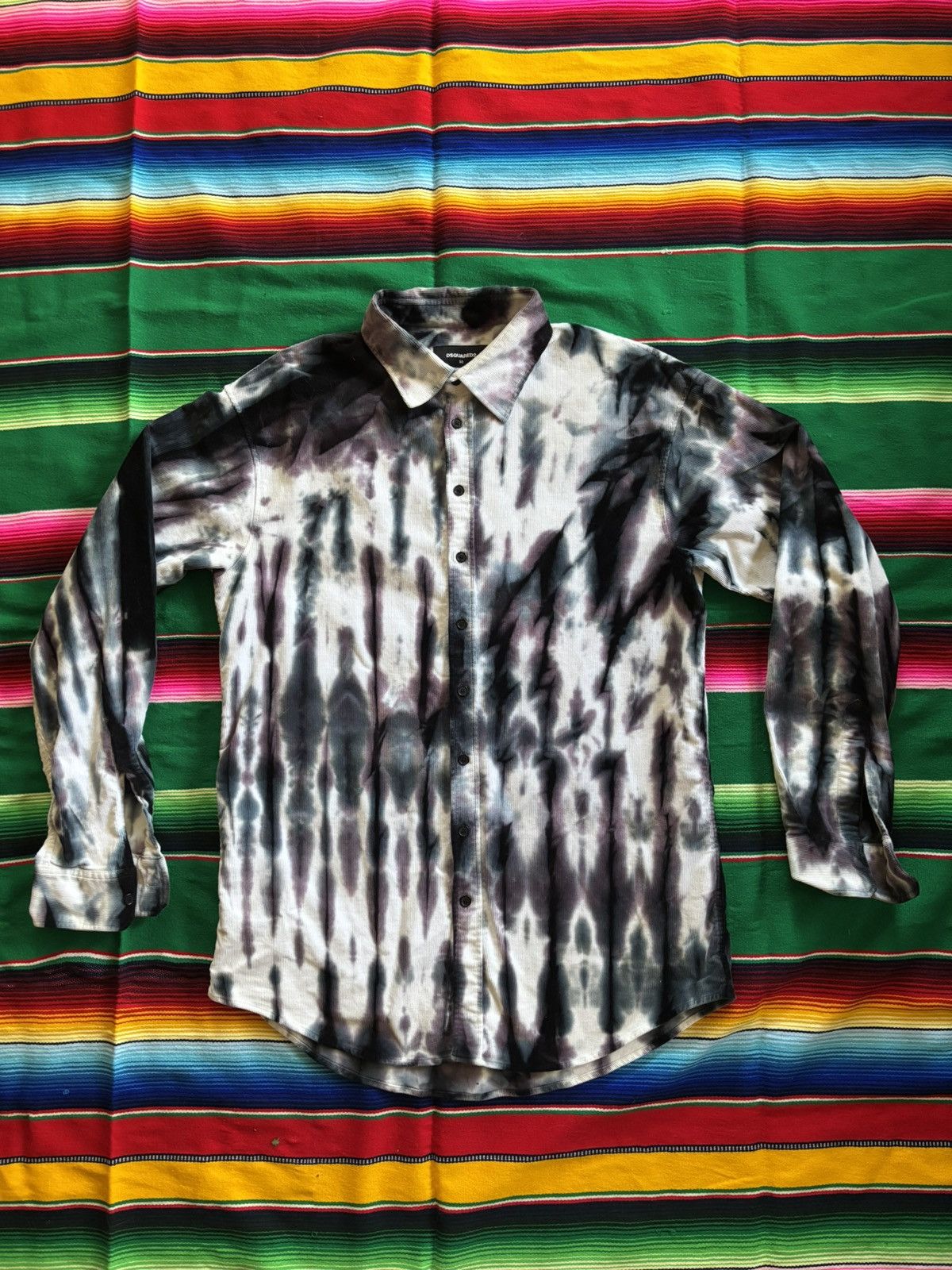 DSQUARED2 Corduroy button down shirt heavyweight
