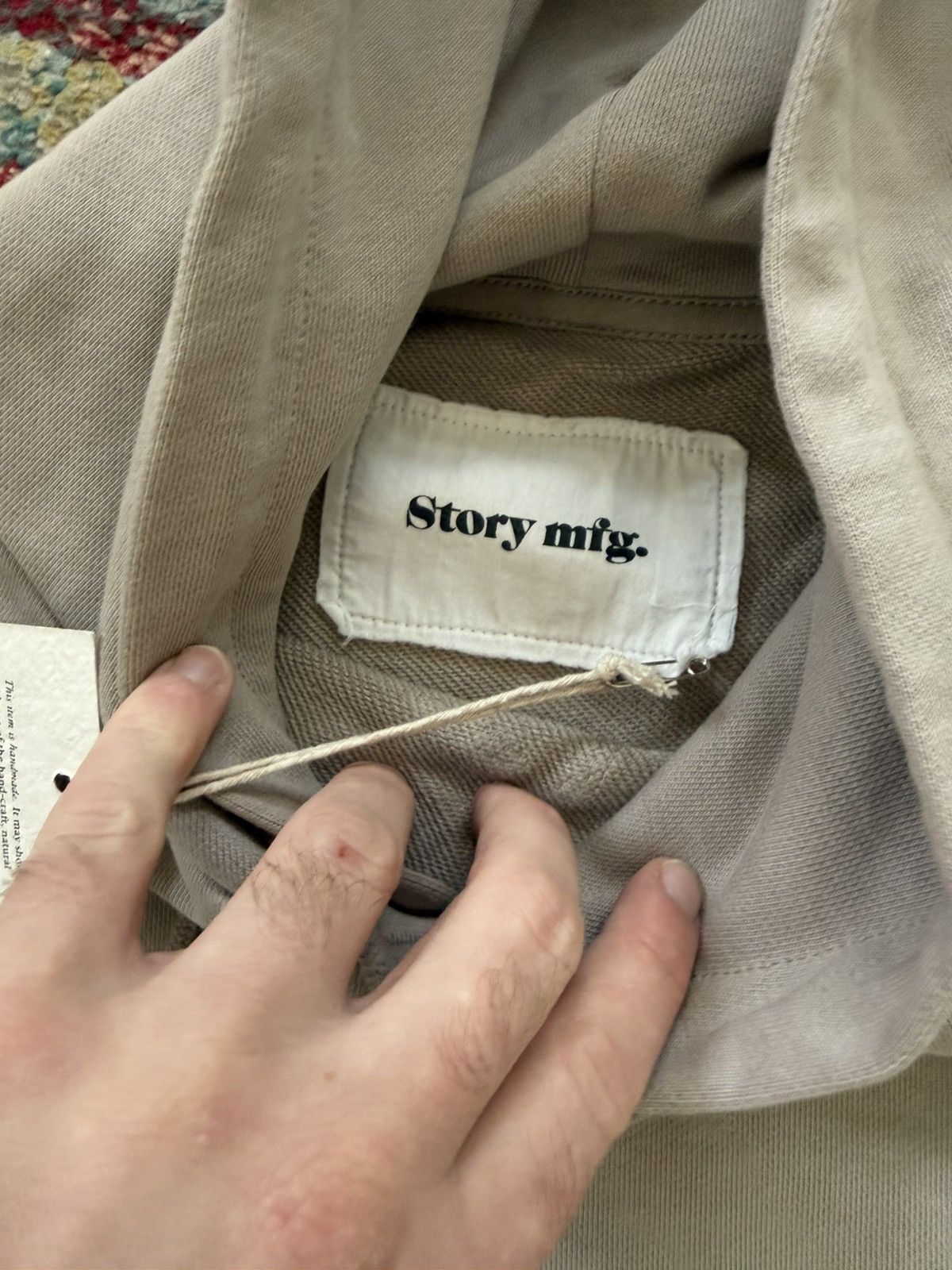 Story Mfg. STORY MFG. Geo Hoodie Size US L / EU 52-54 / 3 - 3 Thumbnail
