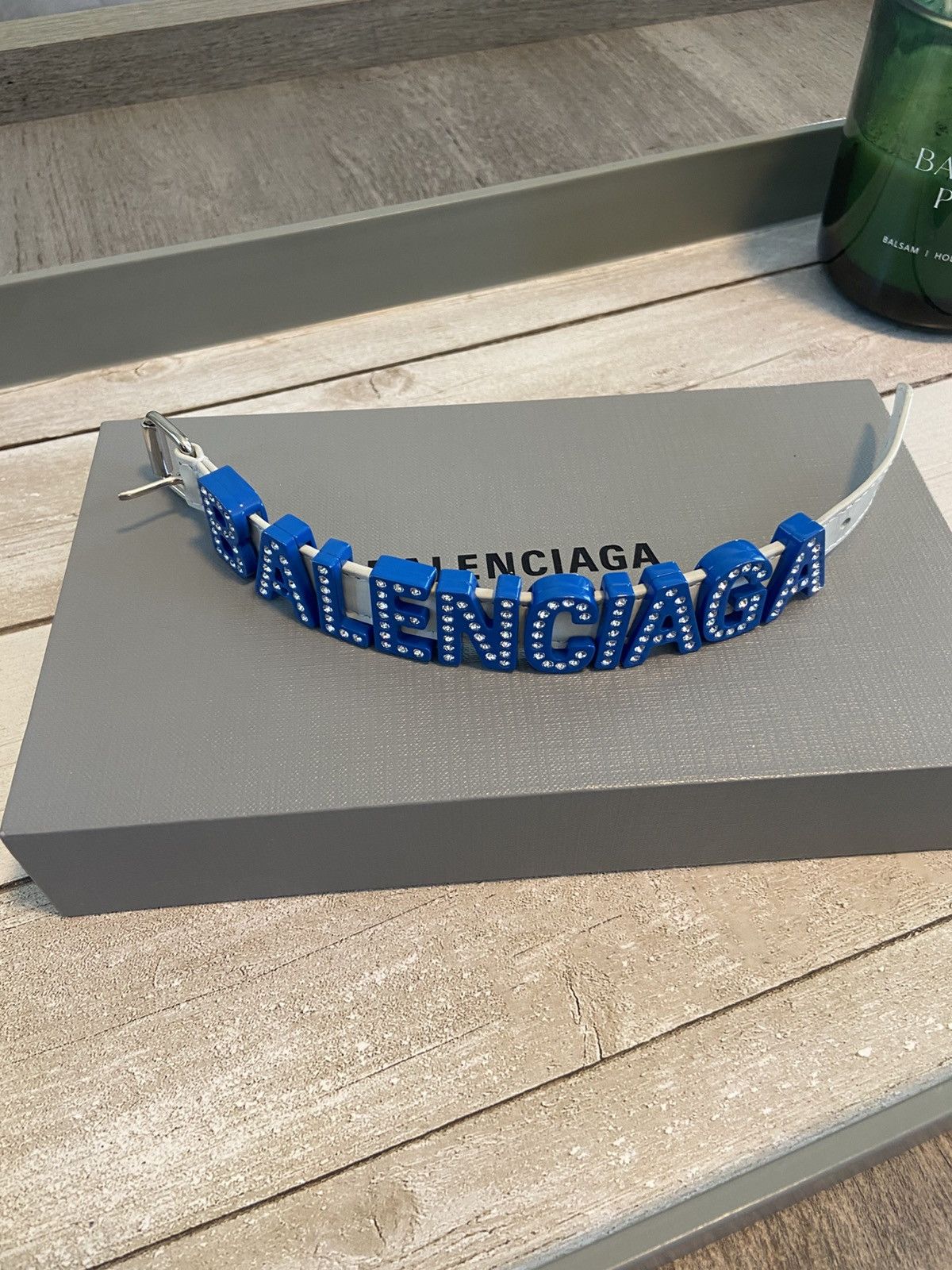 Balenciaga Balenciaga rhinestone belt bracelet Size ONE SIZE - 1 Thumbnail