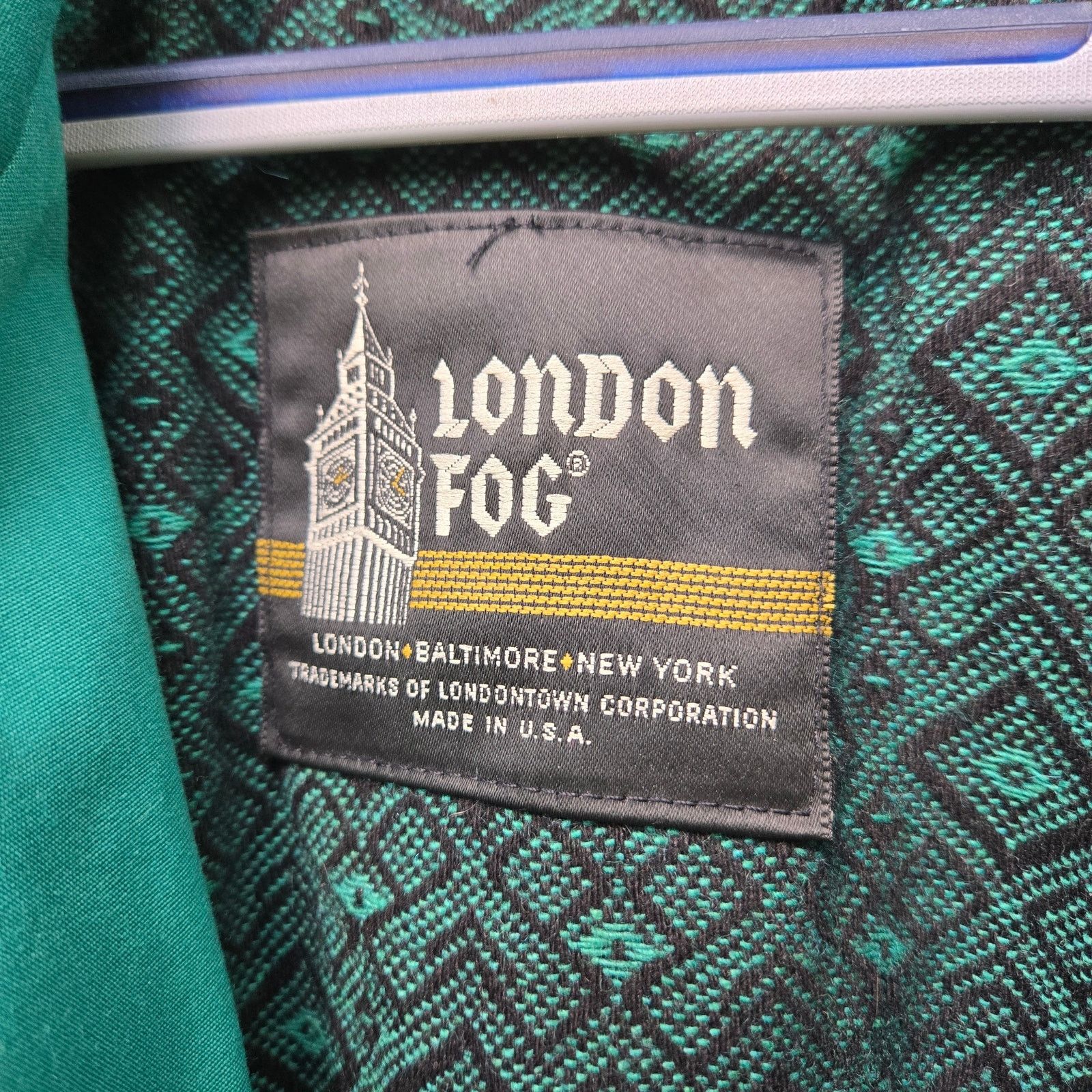 London Fog London Fog Flannel Lined Trench size 8 reg Size M / US 6-8 / IT 42-44 - 4 Thumbnail