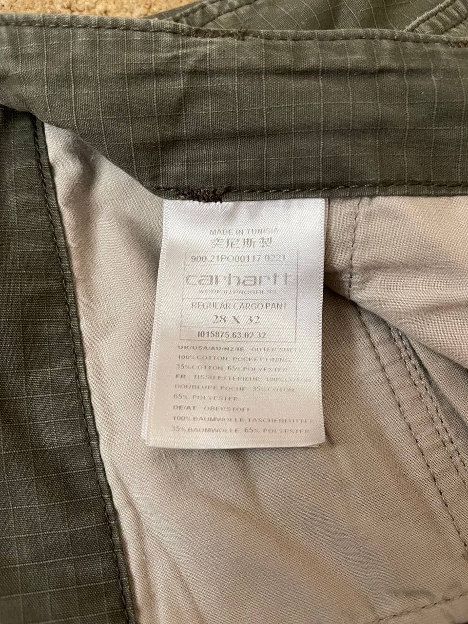 Carhartt × Carhartt Wip × Vintage Vintage Carhartt WIP Aviator cargo pants Y2k Hype Size US 32 / EU 48 - 7 Thumbnail