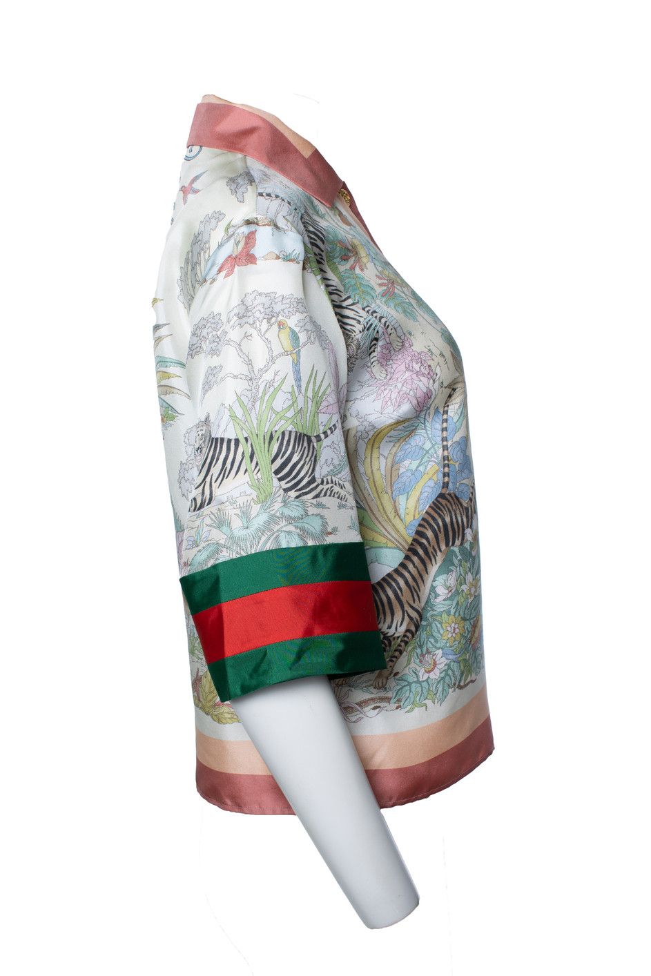 Gucci Gucci, limited edition tiger printed top Size S / US 4 / IT 40 - 3 Thumbnail