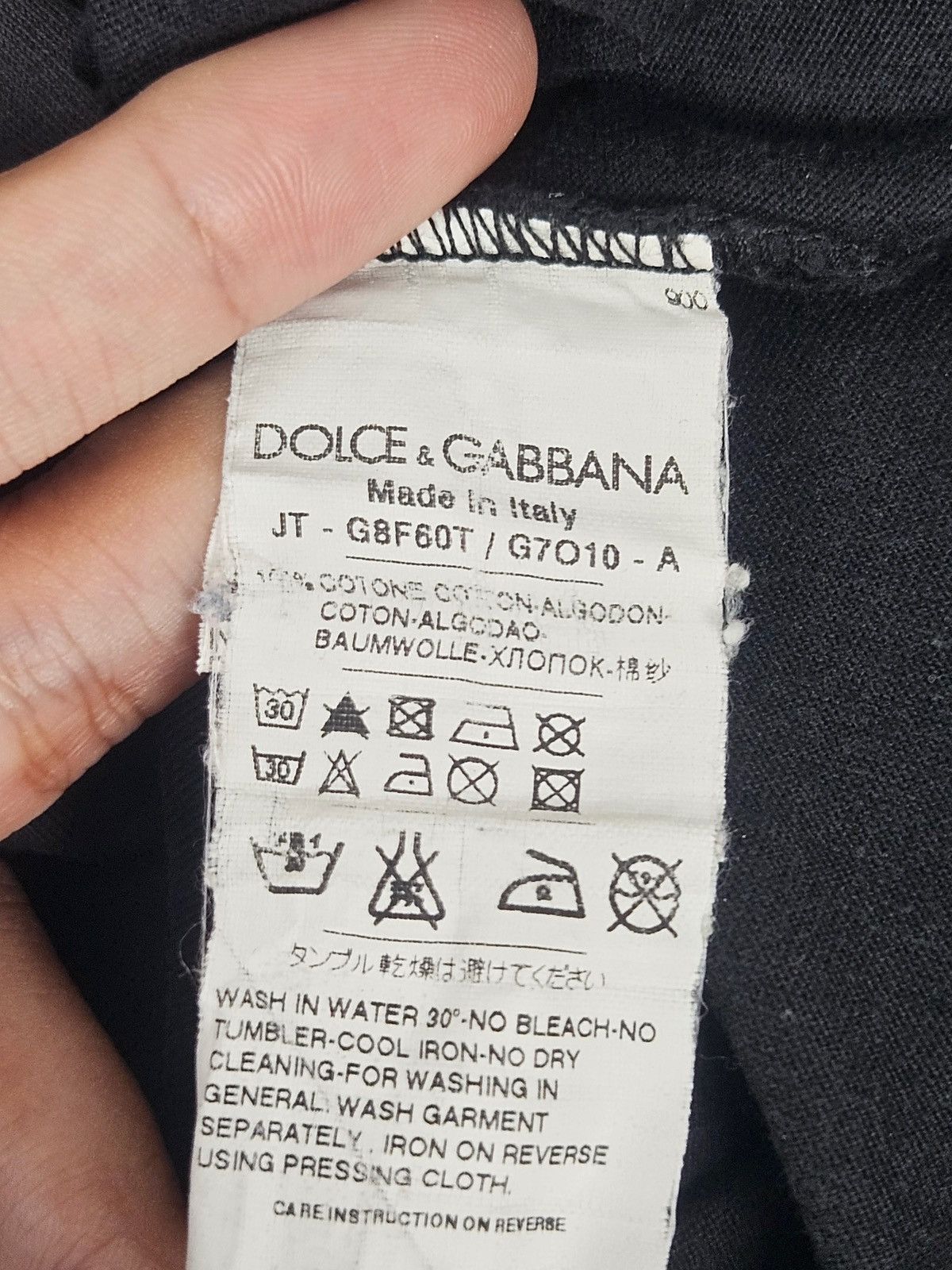 Dolce & Gabbana Dolce & Gabbana James Dean shirt Size US S / EU 44-46 / 1 - 6 Thumbnail