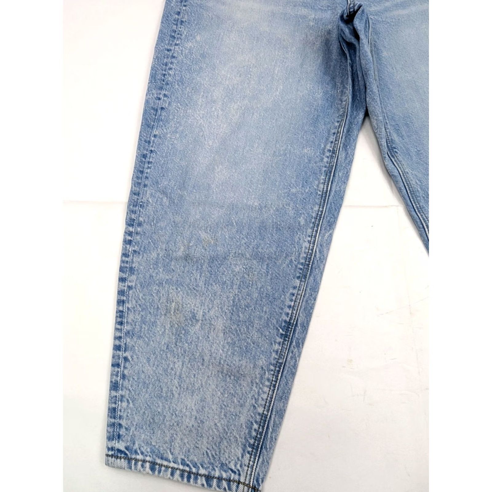 American Eagle Outfitters American Eagle Outfitters Mom Jeans Women 12 Short 32x25 Light Wash Denim Soft Stretch Slimming 90s Theme Mens Women Boys Girls Size 34" / US 12 / IT 48 - 3 Thumbnail