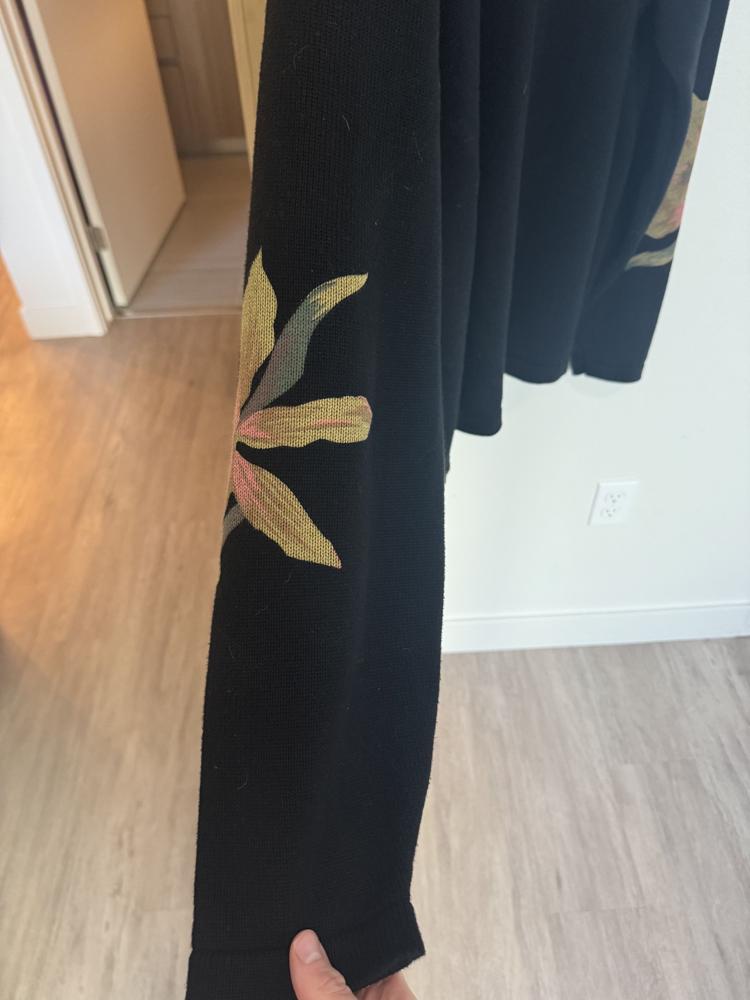 Stussy Stussy Orchid Sweater 'Black' | Rare Size US XL / EU 56 / 4 - 3 Thumbnail