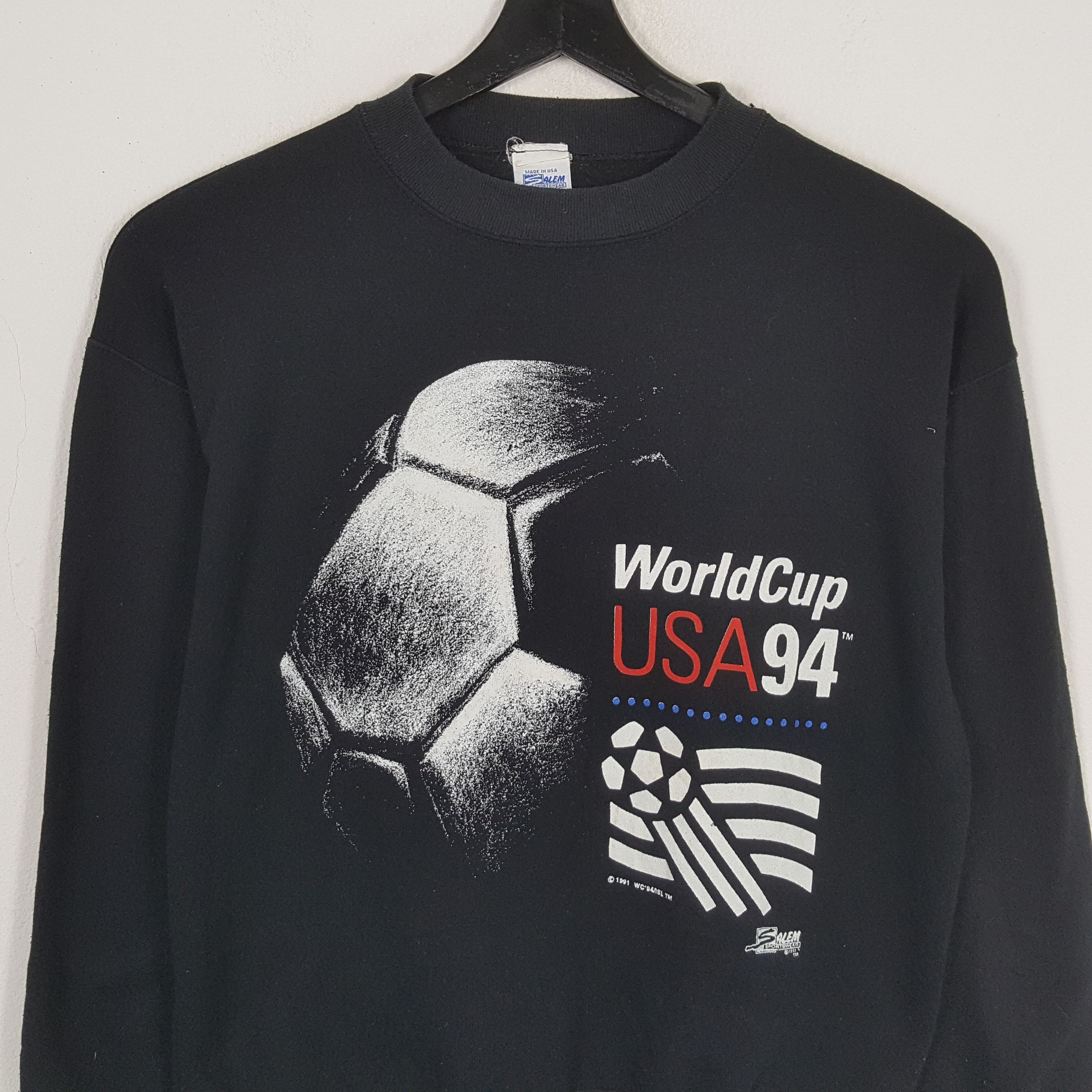 Salem Sportswear × Vintage WORLD CUP USA 1994 Promo Style Vintage Salem Sweatshirt Size US L / EU 52-54 / 3 - 2 Thumbnail