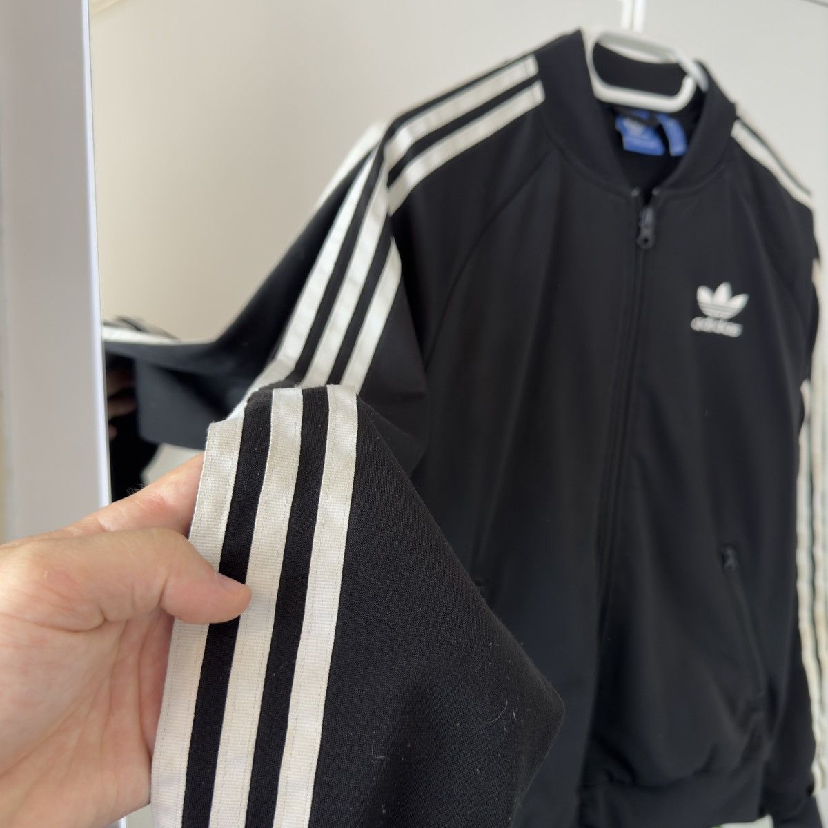 Adidas Adidas Originals Vintage Big Logo Zip Sweatshirt Size US S / EU 44-46 / 1 - 5 Thumbnail