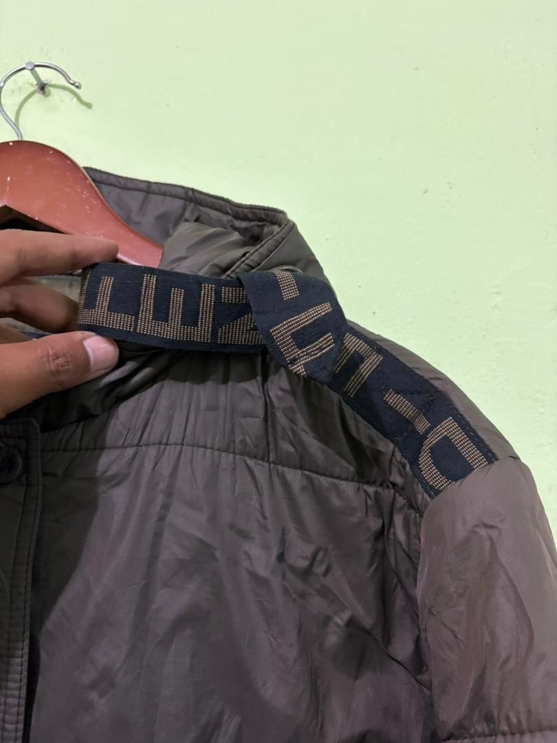 Fendi Vtg Fendi Roma Padded Jacket With Hoodie Logo Stripe Design Size US S / EU 44-46 / 1 - 13 Thumbnail