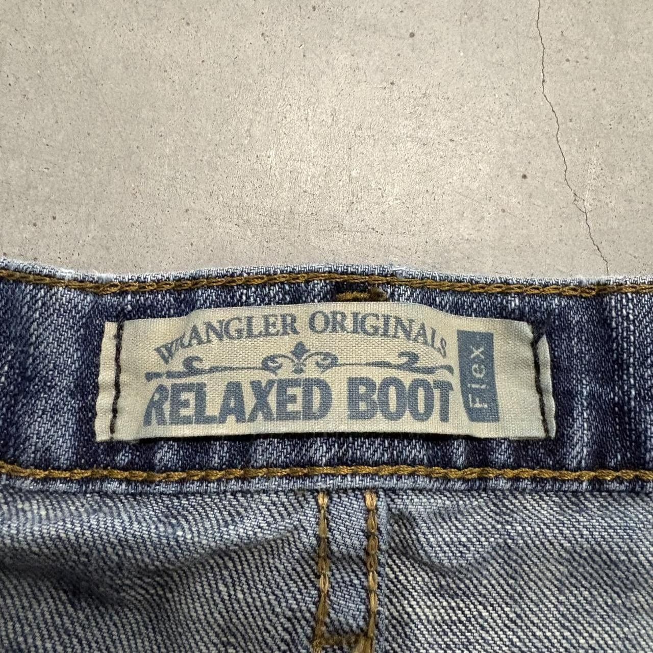 Vintage Crazy Vintage Y2K/2000s Baggy Streetwear Grunge Bootcut Medium Blue Wash Denim Jeans! Size US 38 / EU 54 - 7 Thumbnail