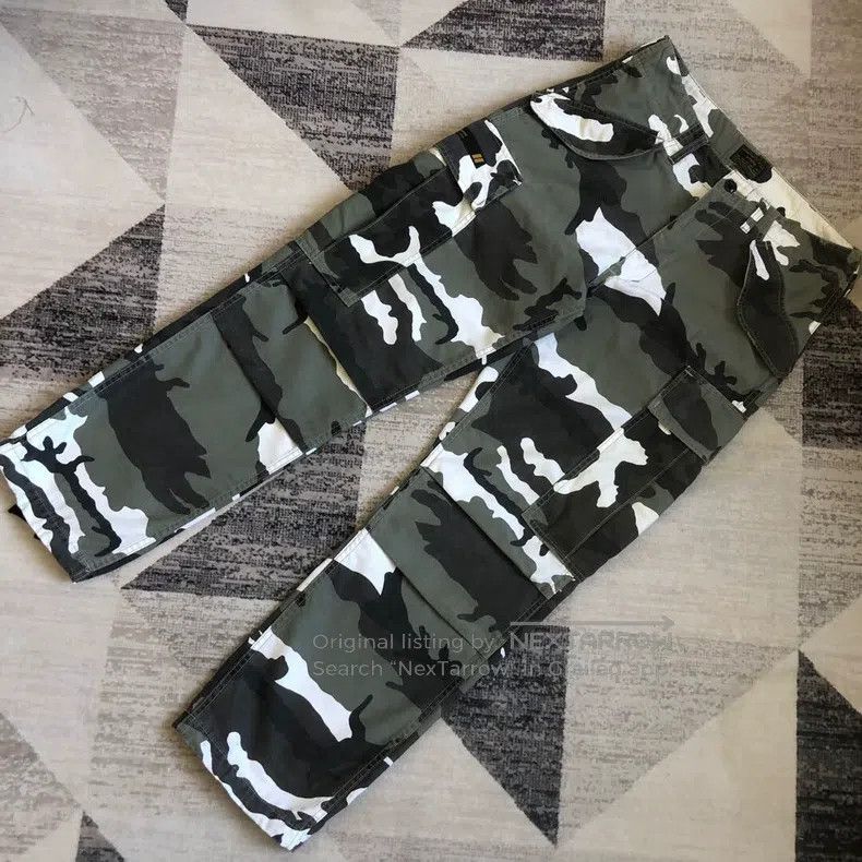 Wtaps Wtaps size 2 Camouflage Wide Leg Military Pants Size US 40 / EU 56 - 1 Thumbnail