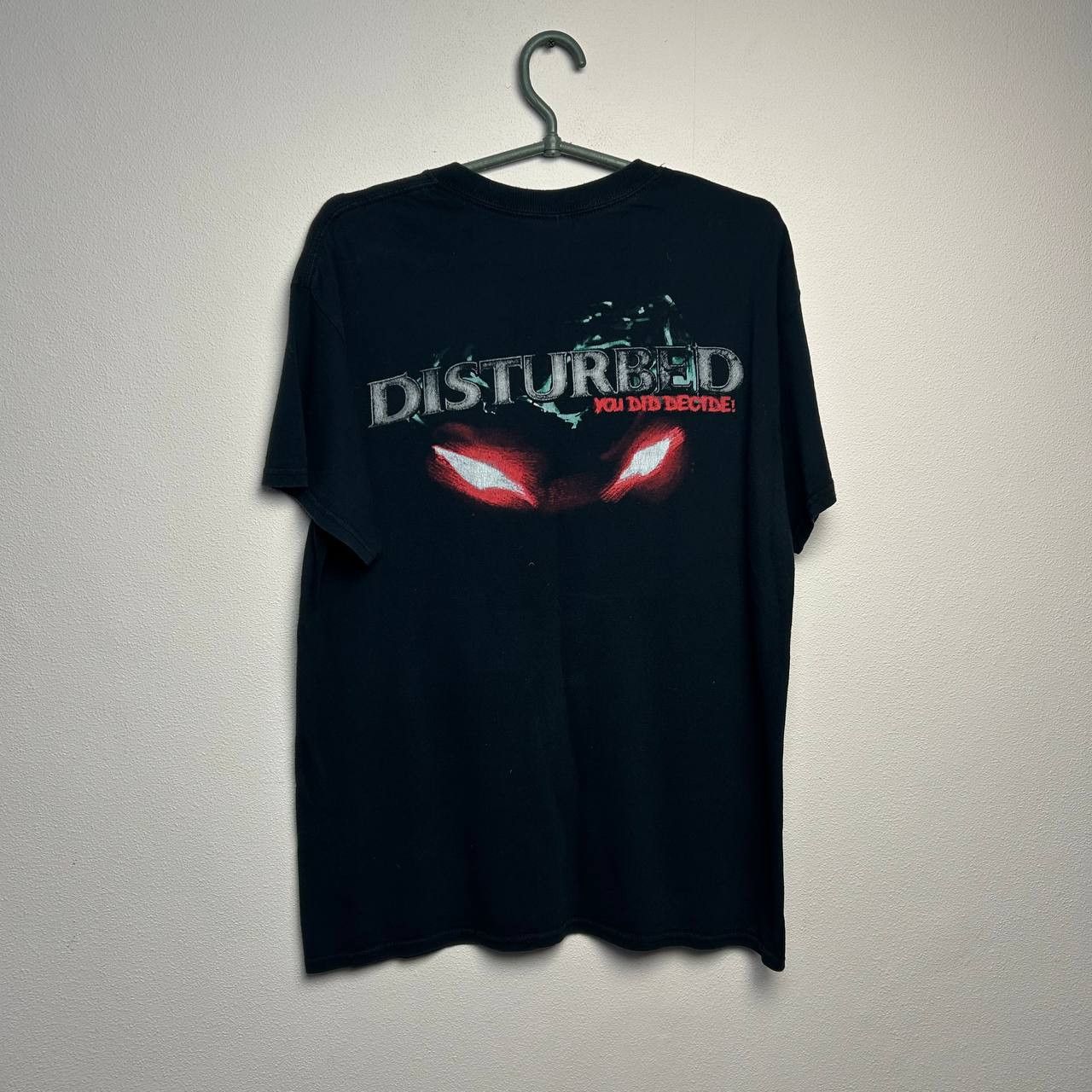 Band Tees Vintage Disturbed Big Graphic logo 2000s rock band tee Size US M / EU 48-50 / 2 - 7 Thumbnail