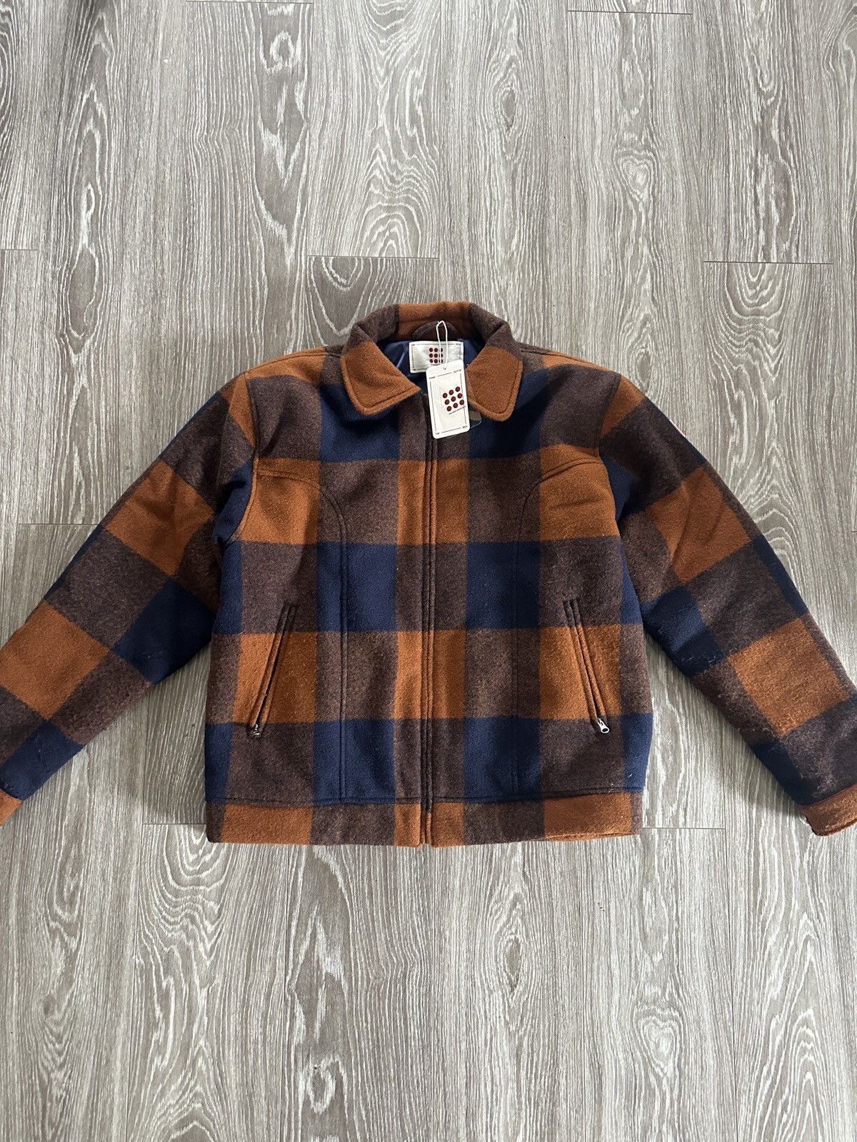 image of The New Originals Astro Jacket in Brown, Men's (Size XL)